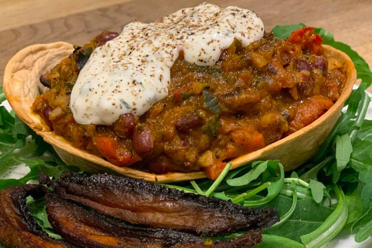 ROAST VEGETABLE TORTILLA