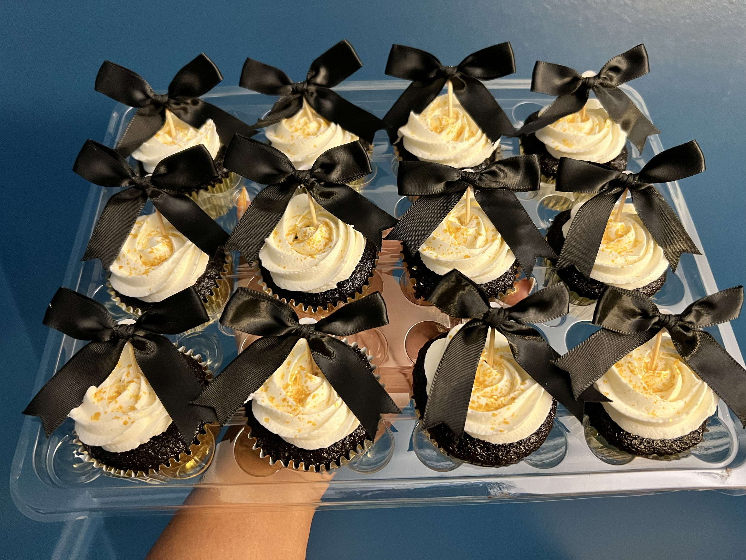 Chocolate Cupcakes with Vanilla Buttercream
