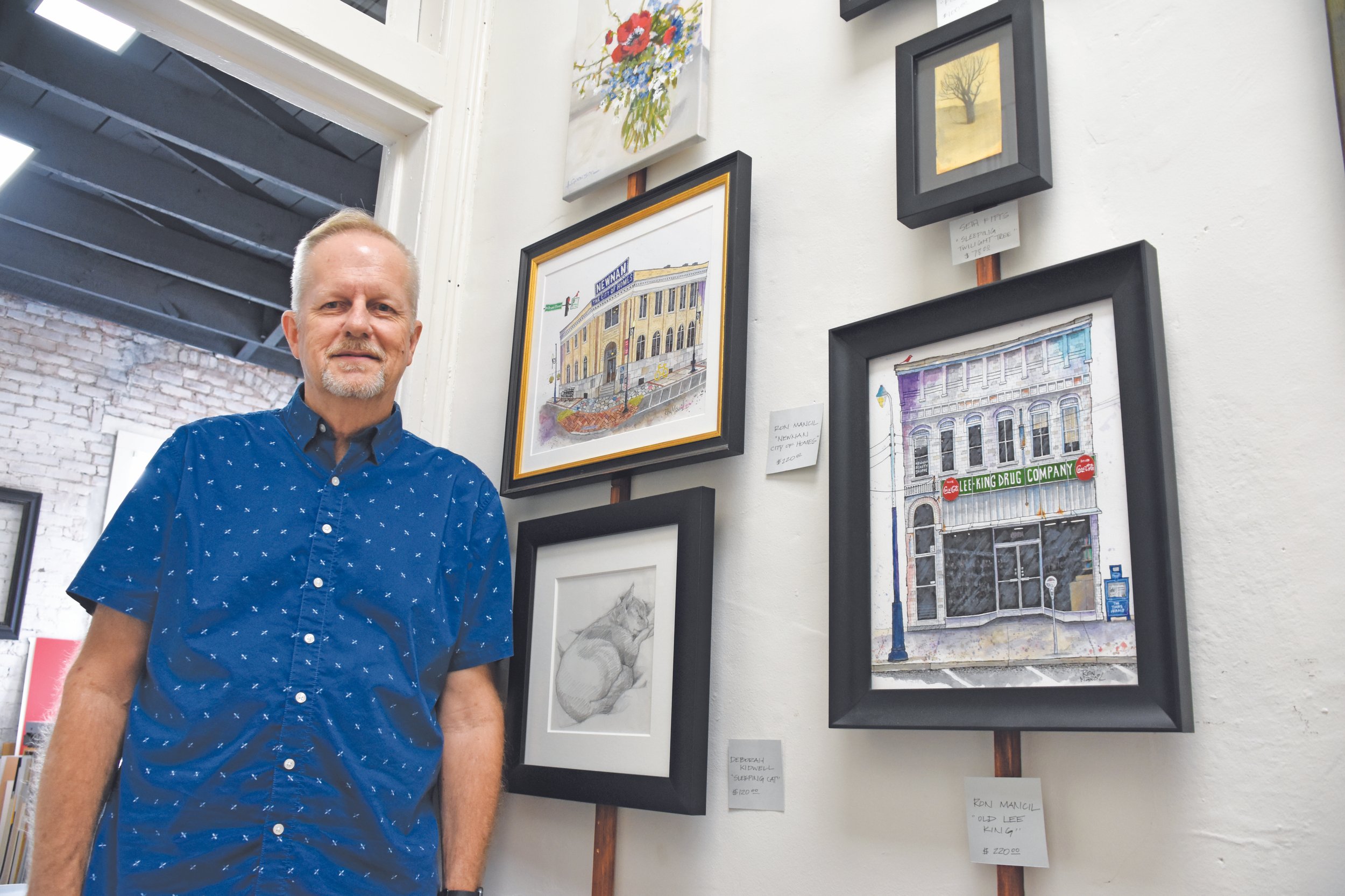Ron Mancil: Capturing the character of old buildings in ink and watercolor