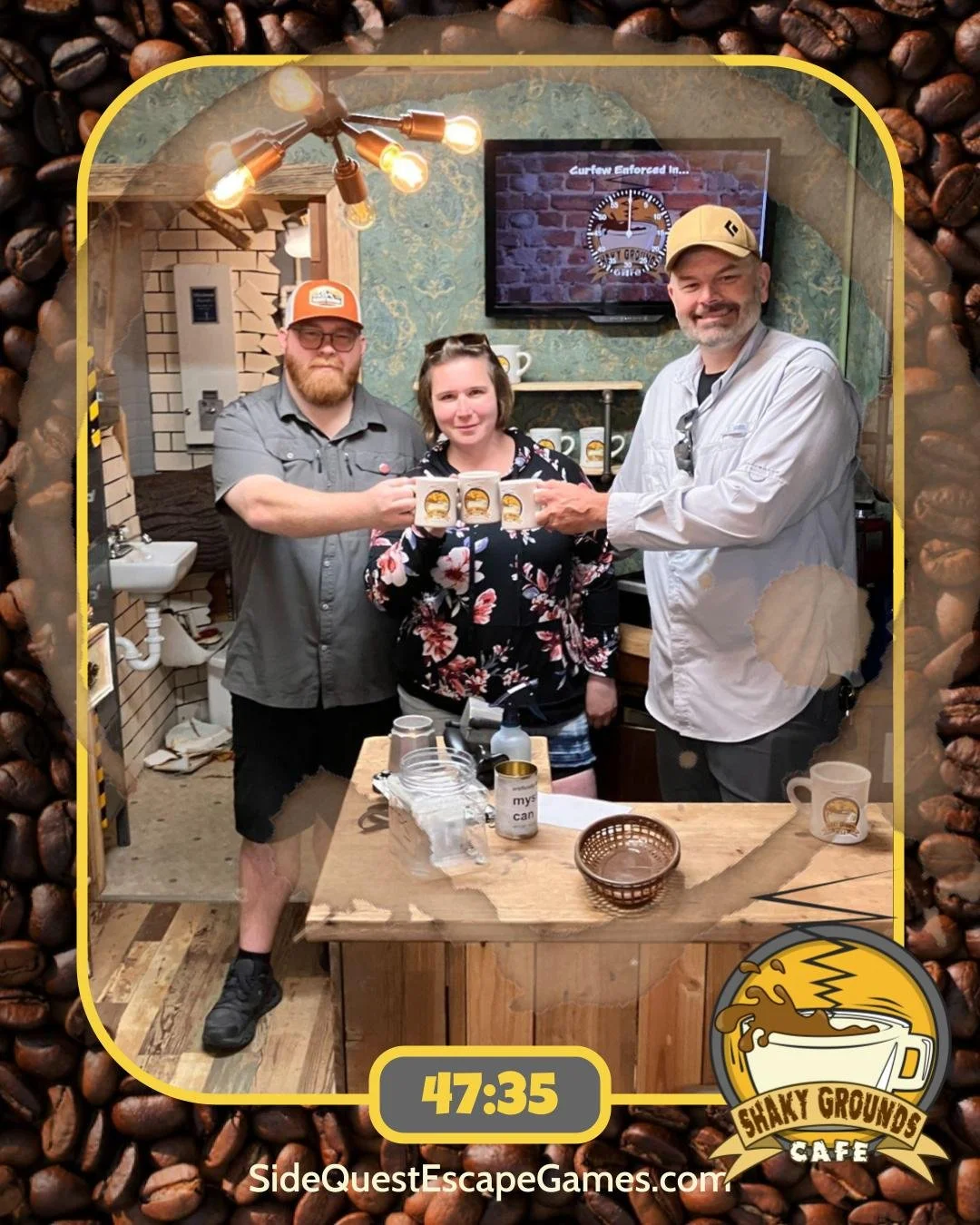 We love hosting escape room enthusiasts—especially when they 'love' us on @mortyapp! โค๏ธ
Your support really helps the small guys like us stand out—thank you!
Extra gratitude when that support comes from a #TERPECA nominator! ๐
Huge shou