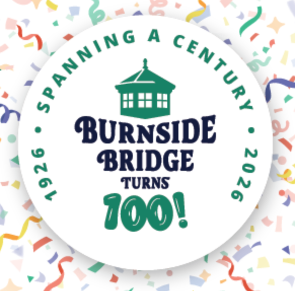 Portland, OR ☞ ON the Burnside Bridge!