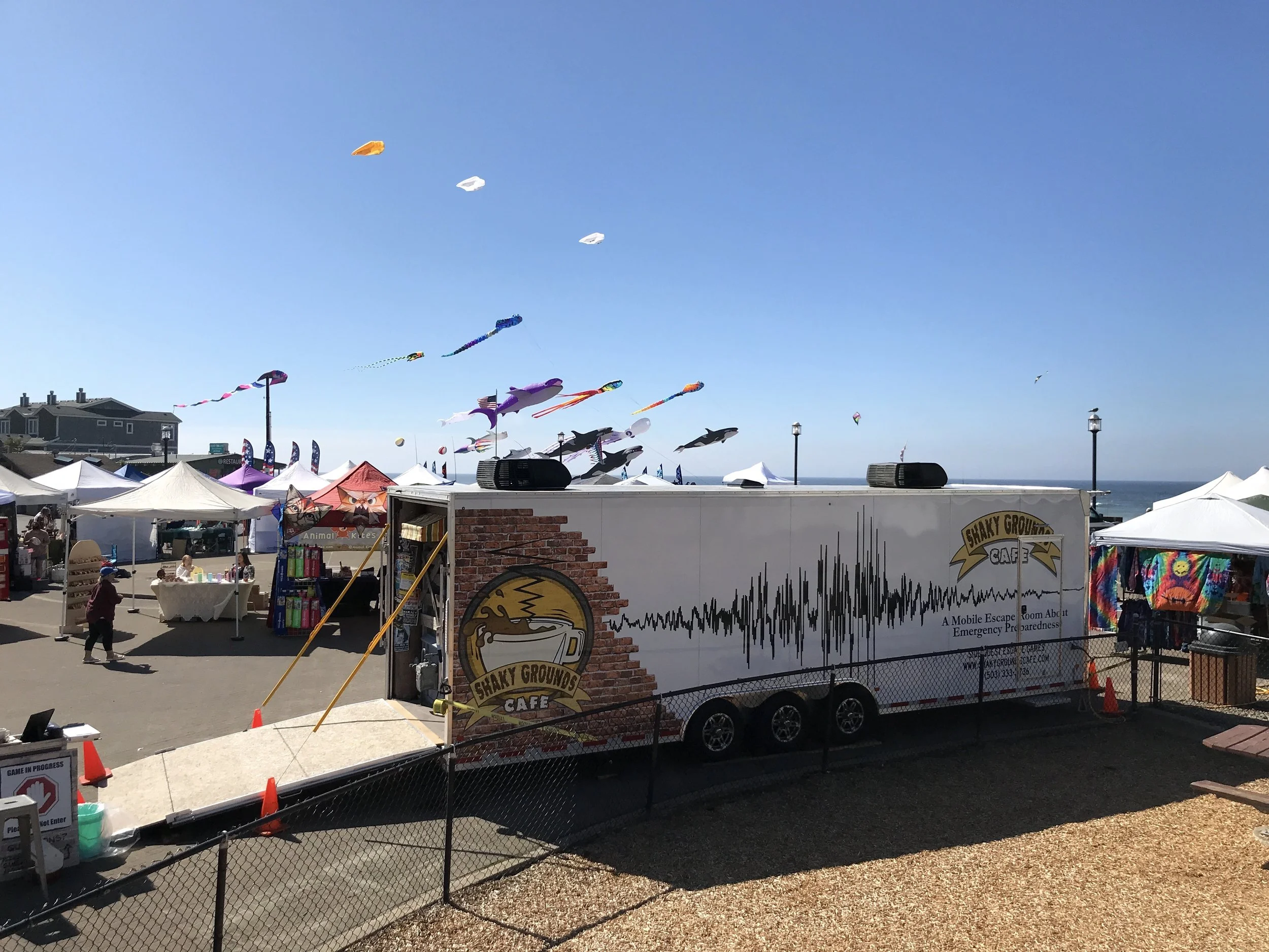 Kite Festival - Rockaway Beach, Ore. A wonderful weekend on the coast where we ran quite a few 30-minute games.