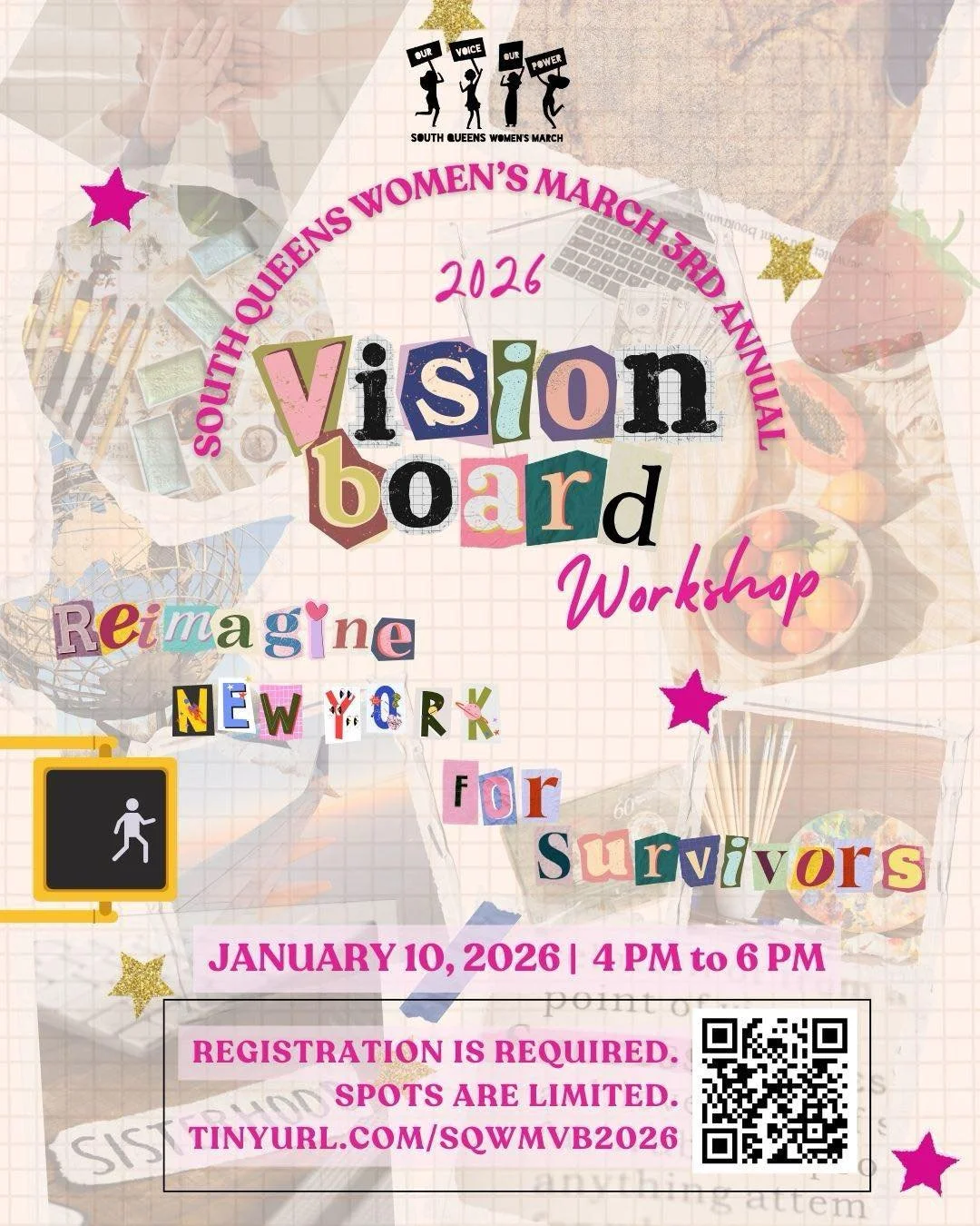 2026 Vision Board Workshop: Reimagine New York For Survivors