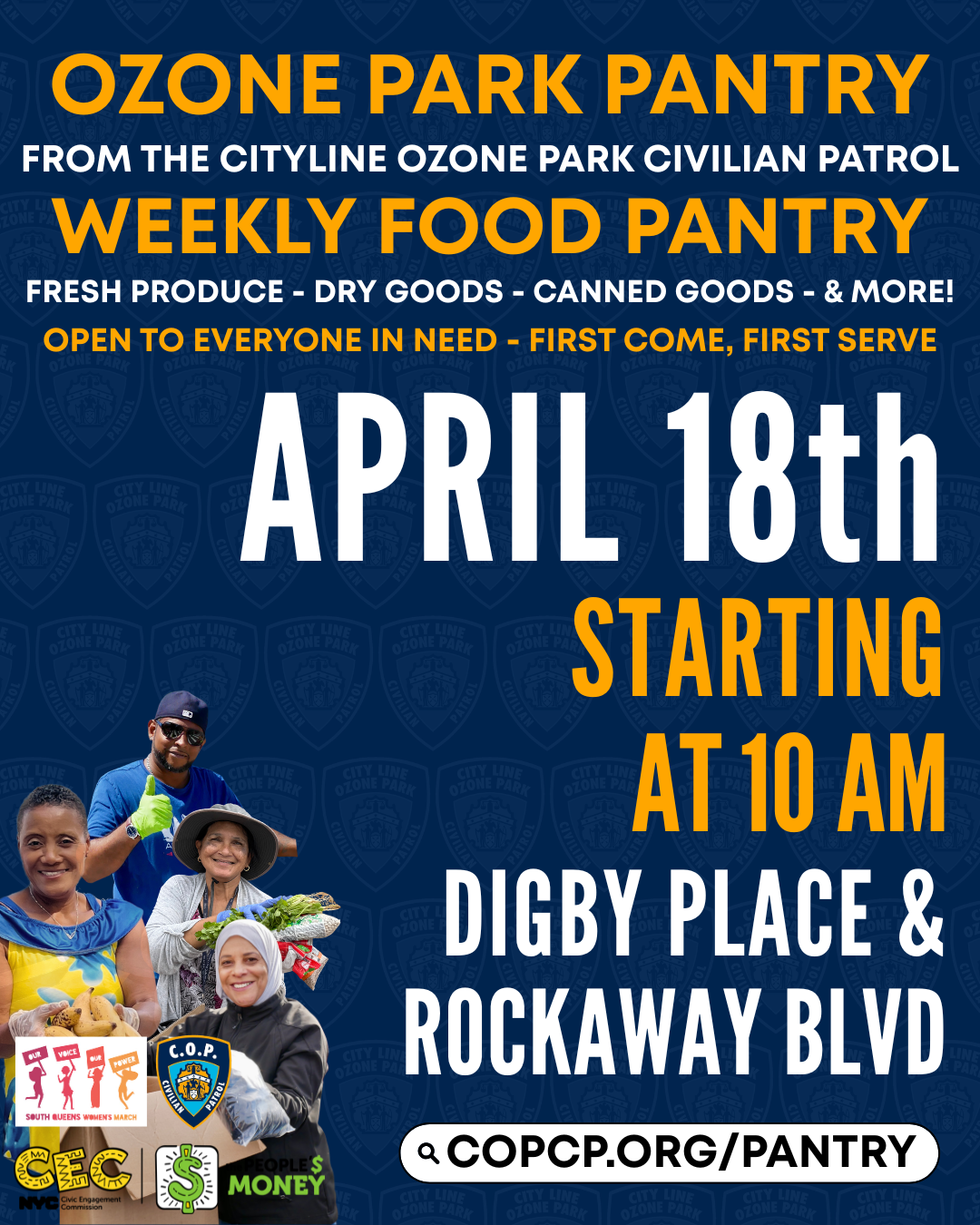 Ozone Park Weekly Food Pantry