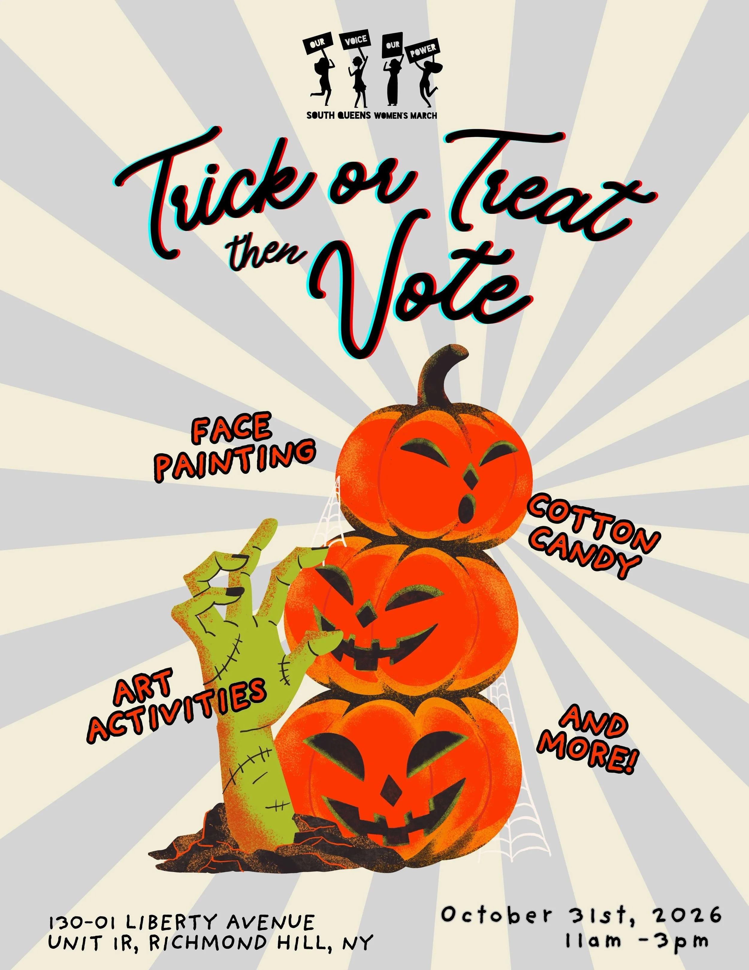Trick or Treat then Vote