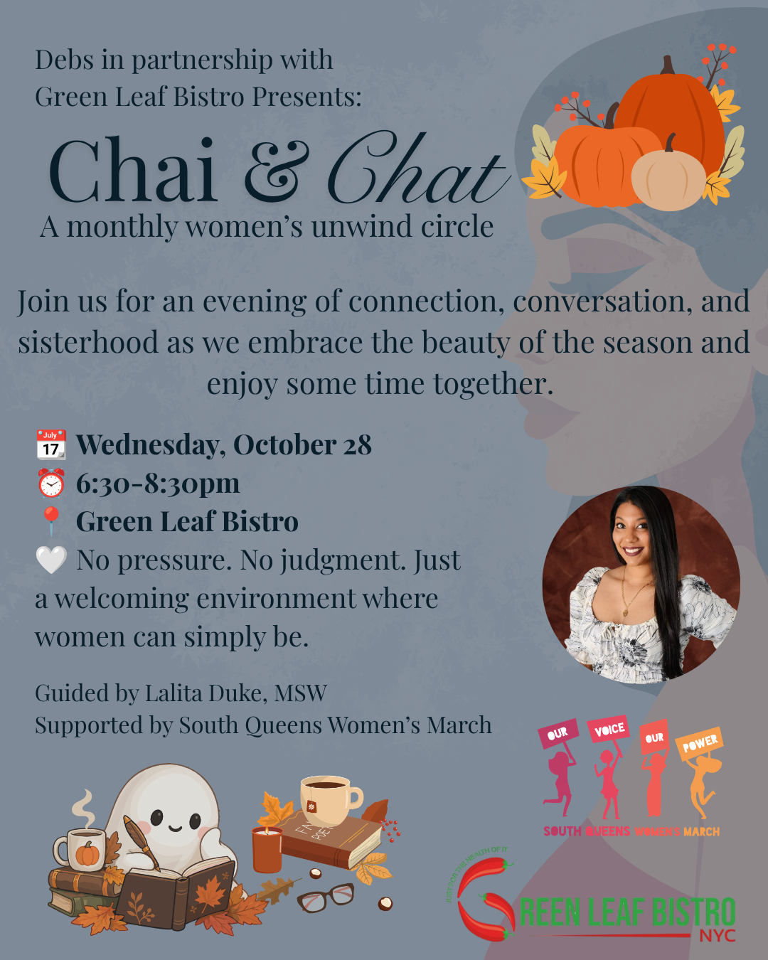 Chai & Chat: A Monthly Women's Unwind Circle
