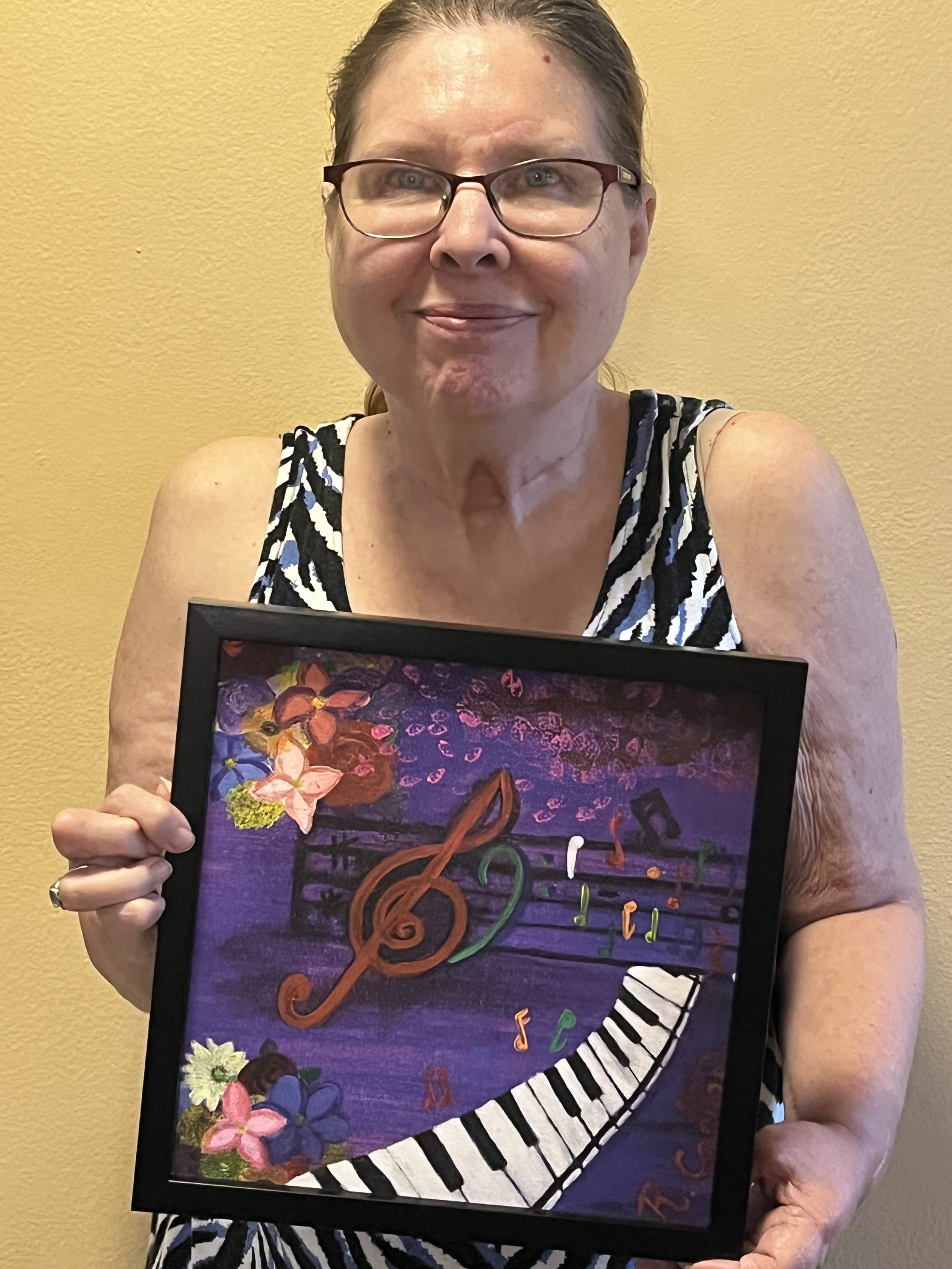 Music with Flowers Frame with model.jpg