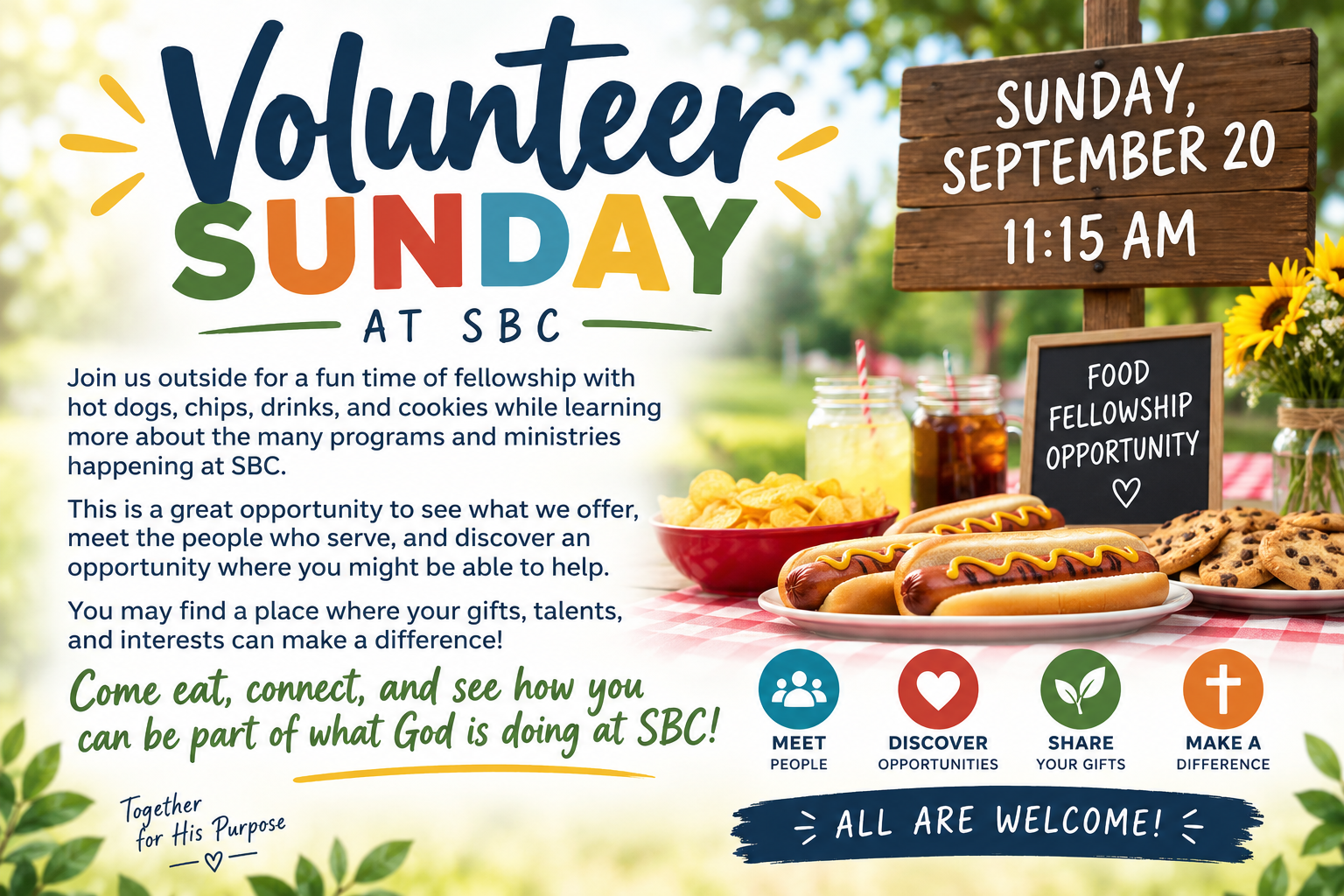 Volunteer Sunday