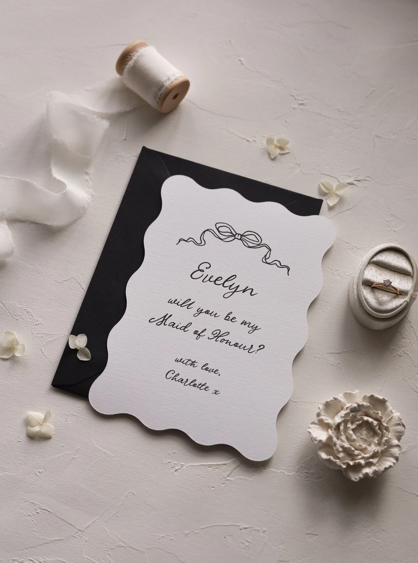 Engaged? 💍 Some brand new bridal party proposal cards up on the Etsy shop this week! 

Choose from 5 pretty shades:
✨Dusty Pink
✨French Blue
✨Olive
✨Black
✨Almond

Follow the link in bio to order 🩷

#bridesmaid #weddingideas #weddings #bridesmaidpr