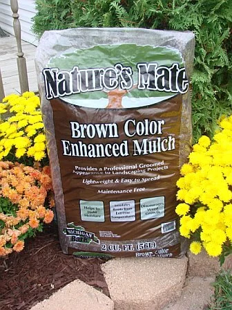 Dyed Brown Mulch (Bag)