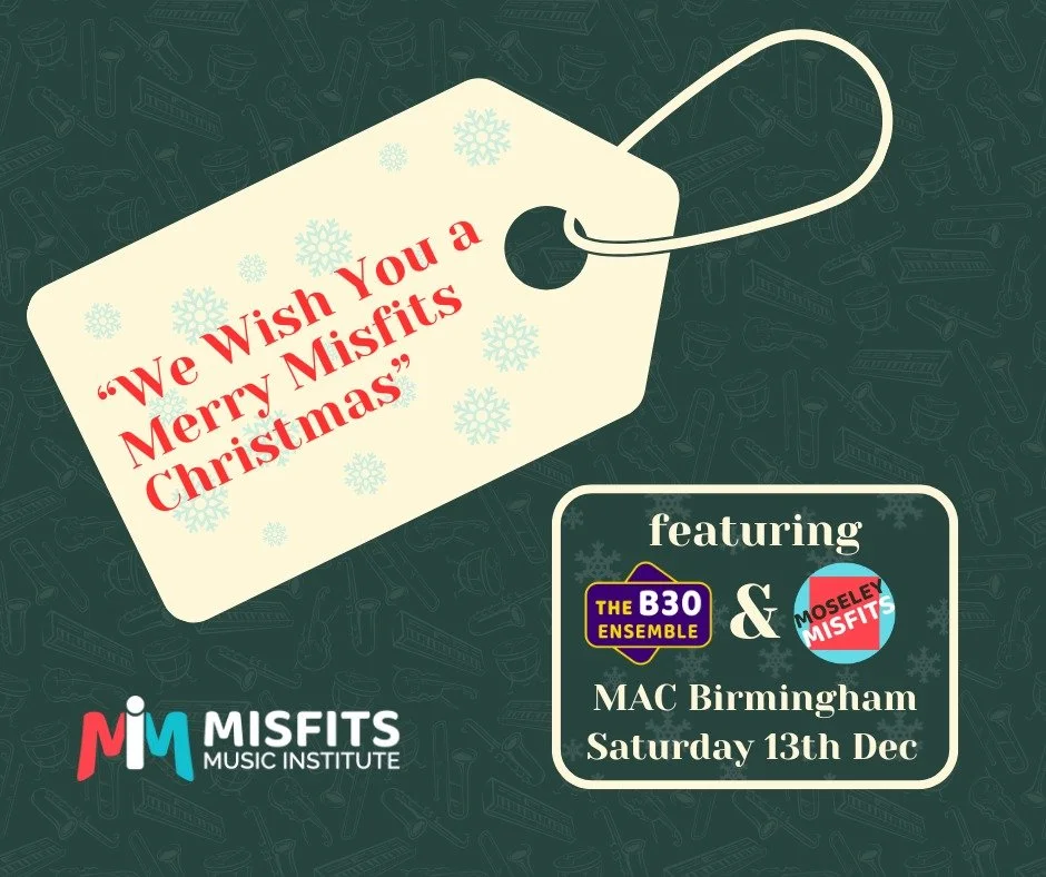 Come along to @mac_birmingham this weekend from 12:30pm and hear what we've been up to this winter term. 

We've been playing music of alternative Christmas gatherings and getaways. It'll be a fun mix of festive and festiveish music with our traditio