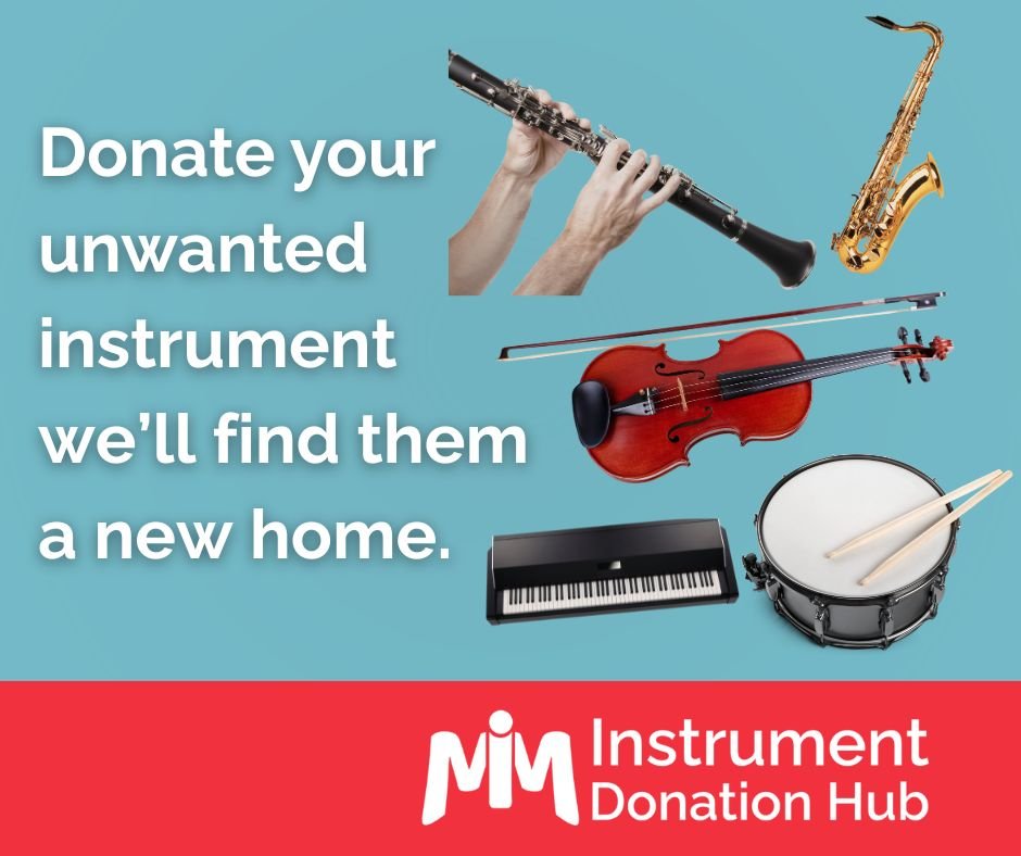 Do you have a musical instrument collecting dust in your house? Whether it&rsquo;s a guitar, keyboard, brass, woodwind, strings, percussion, or any other instrument, consider donating your unused gear to us. We lovingly refresh donated instruments an