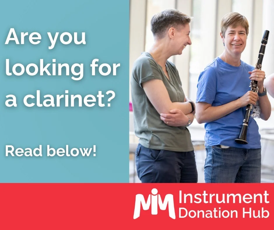 Do you know someone looking to start their musical journey or upgrade their sound? Thanks to the success of our recent donation scheme, we now have a wide selection of clarinets available for sale and ready for new homes.

These instruments are ideal