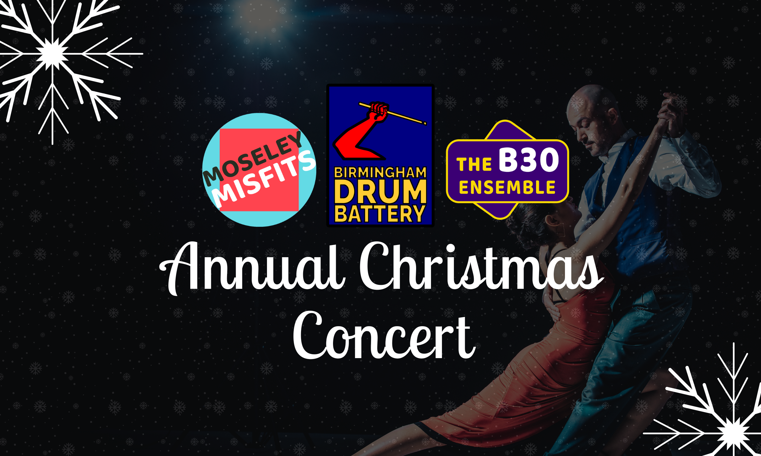 B30 and Moseley Misfits Christmas Gig at the MAC