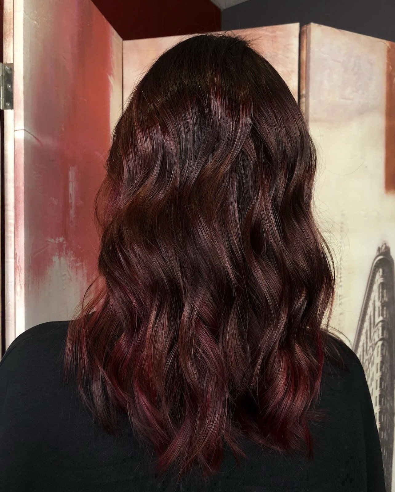 Sippin' and reminiscing on the sweet nostalgia of this cherry cola hair! 🥤🍒

Hair by Megan Roberts

#asheville #ashevillenc #ashevillehairsalon #avl #avlhair#avlhairsalon #avlhairstylist #maryfrank #maryfranksalon#828isgreat #davines #wella #bestof