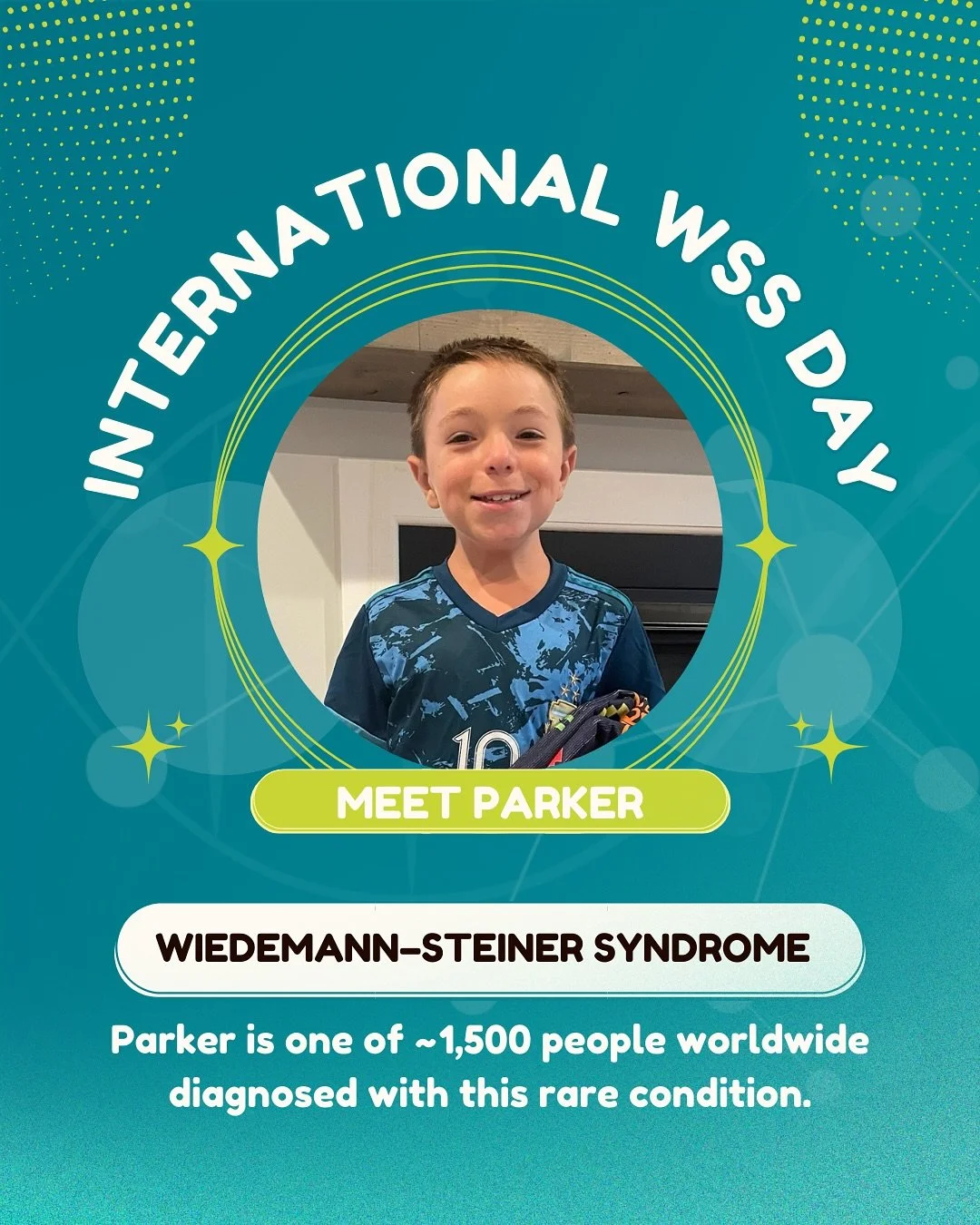 💛 Today we&rsquo;re proudly celebrating International Wiedemann&ndash;Steiner Syndrome (WSS) Awareness Day!

WSS may be rare with only around 1,500 people diagnosed worldwide but the strength, joy, and brilliance of this community shines so bright. 