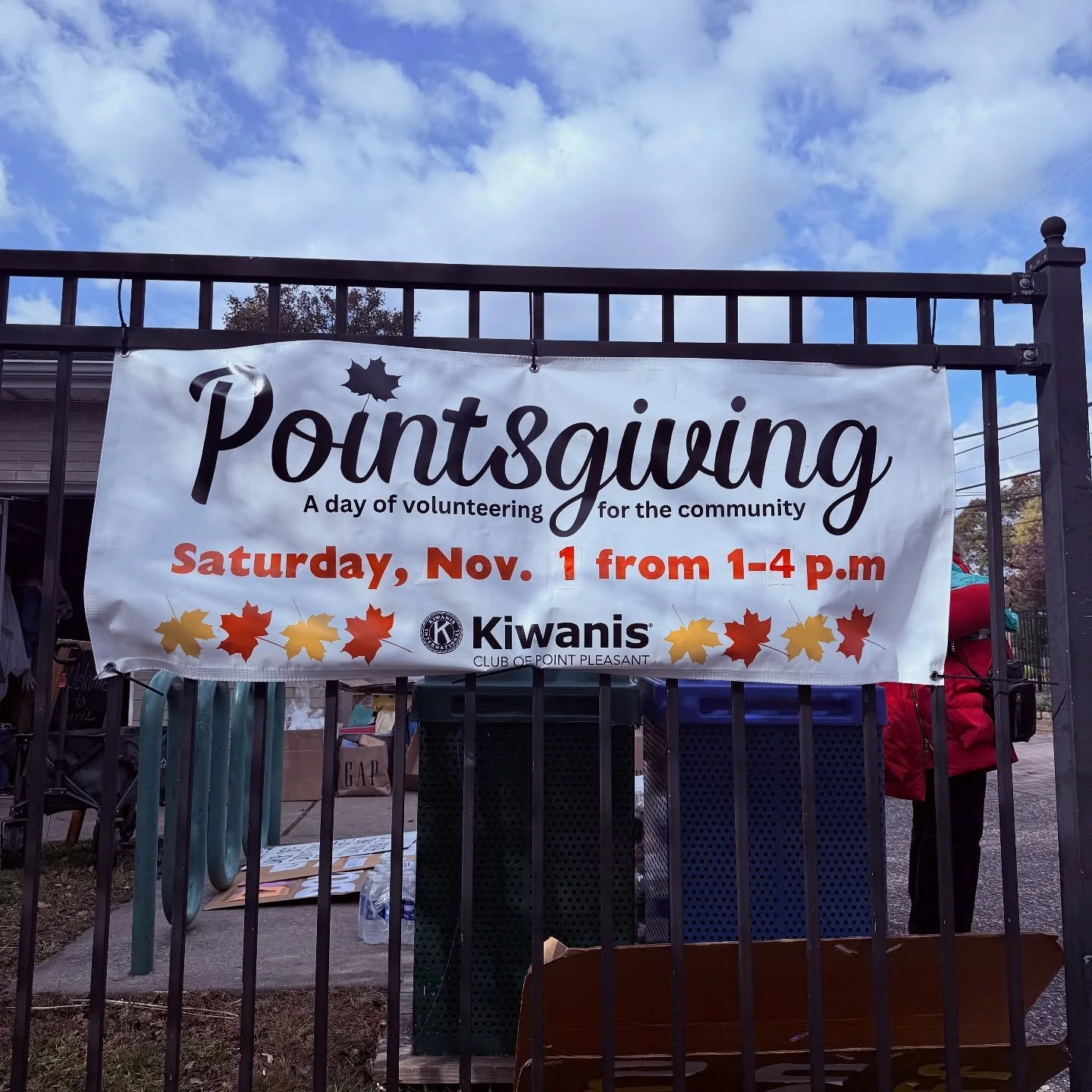 🧡 We&rsquo;re at Community Park today for Pointsgiving! Come by, say hi, and join the fun &mdash; coloring cards for kids in hospitals, photos with our affirmation props, and a whole lot of gratitude in the air. 🌟

📍 Community Park, Point Pleasant