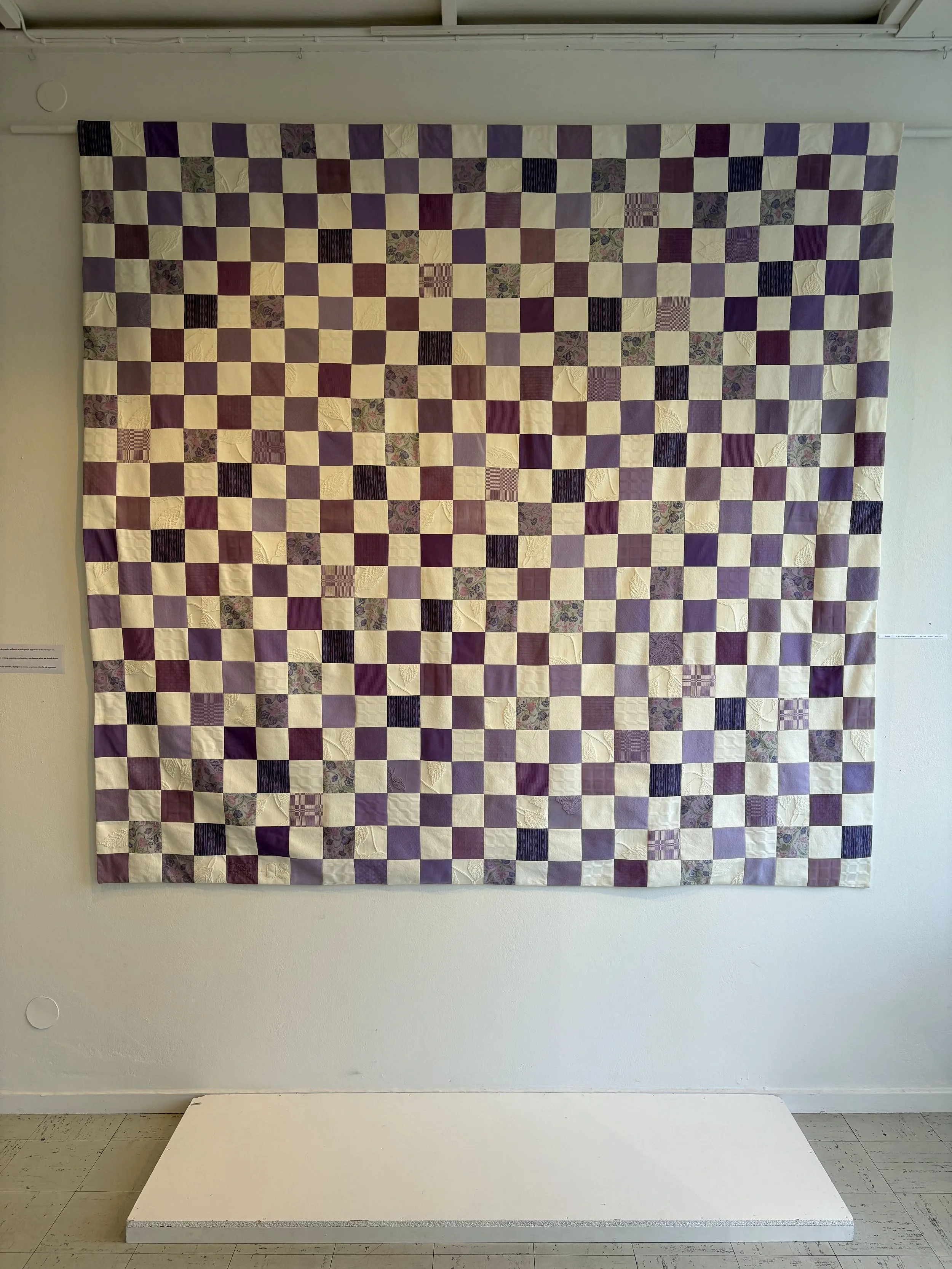 5. 10x10 Väggbonad / Överkast i lapptäcksteknik