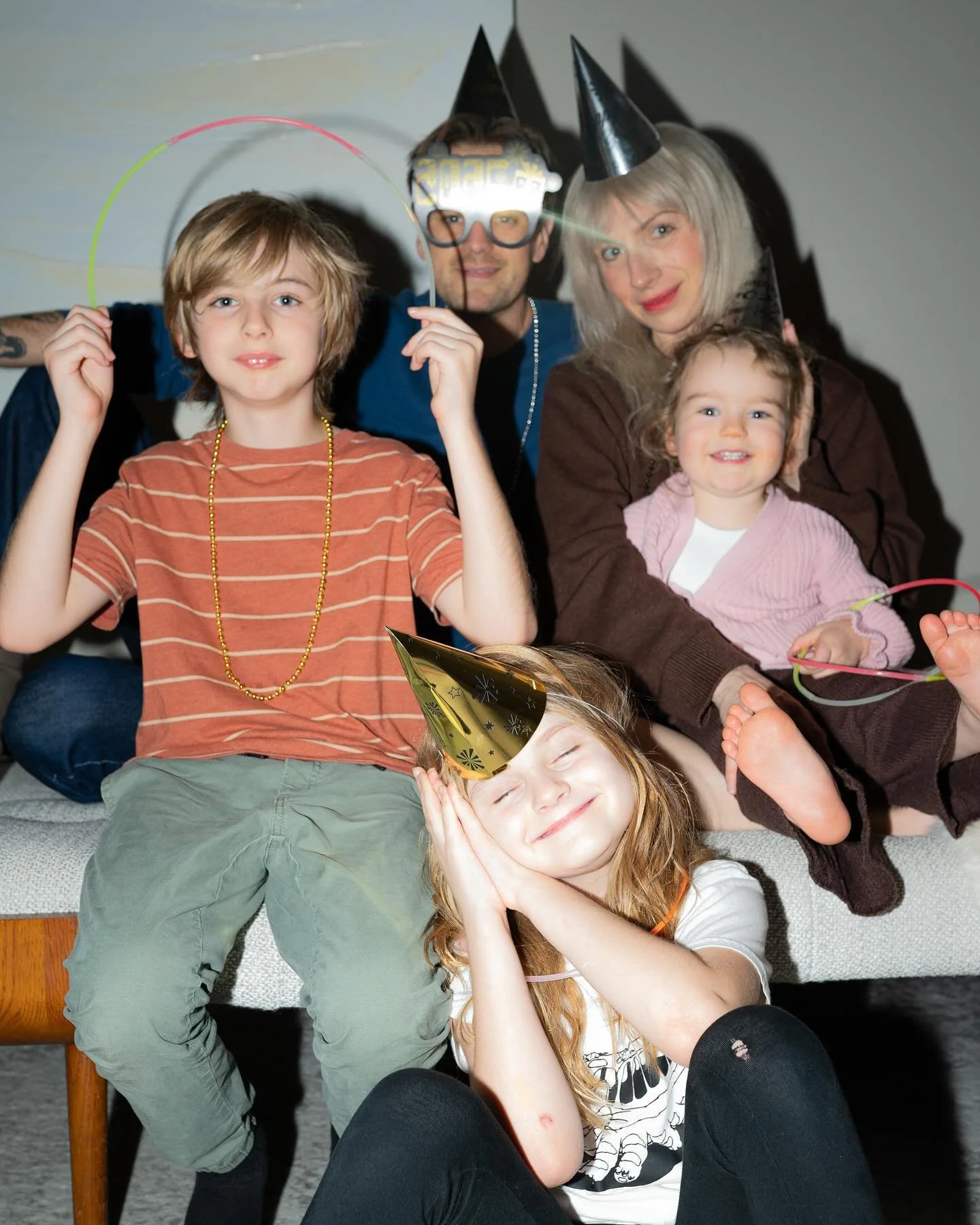 Party animals
Happy new year