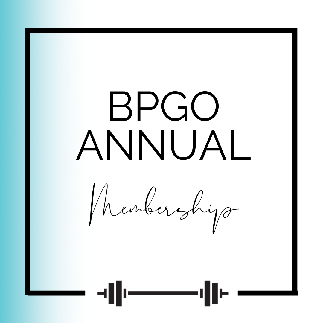 BPGO Online Gym Membership - Annual