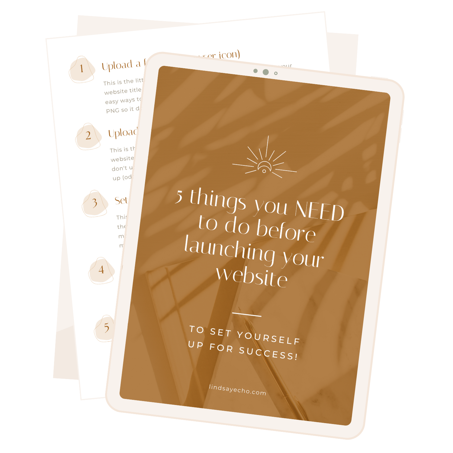 5 things you NEED to do before launching your website — Lindsay Echo ...