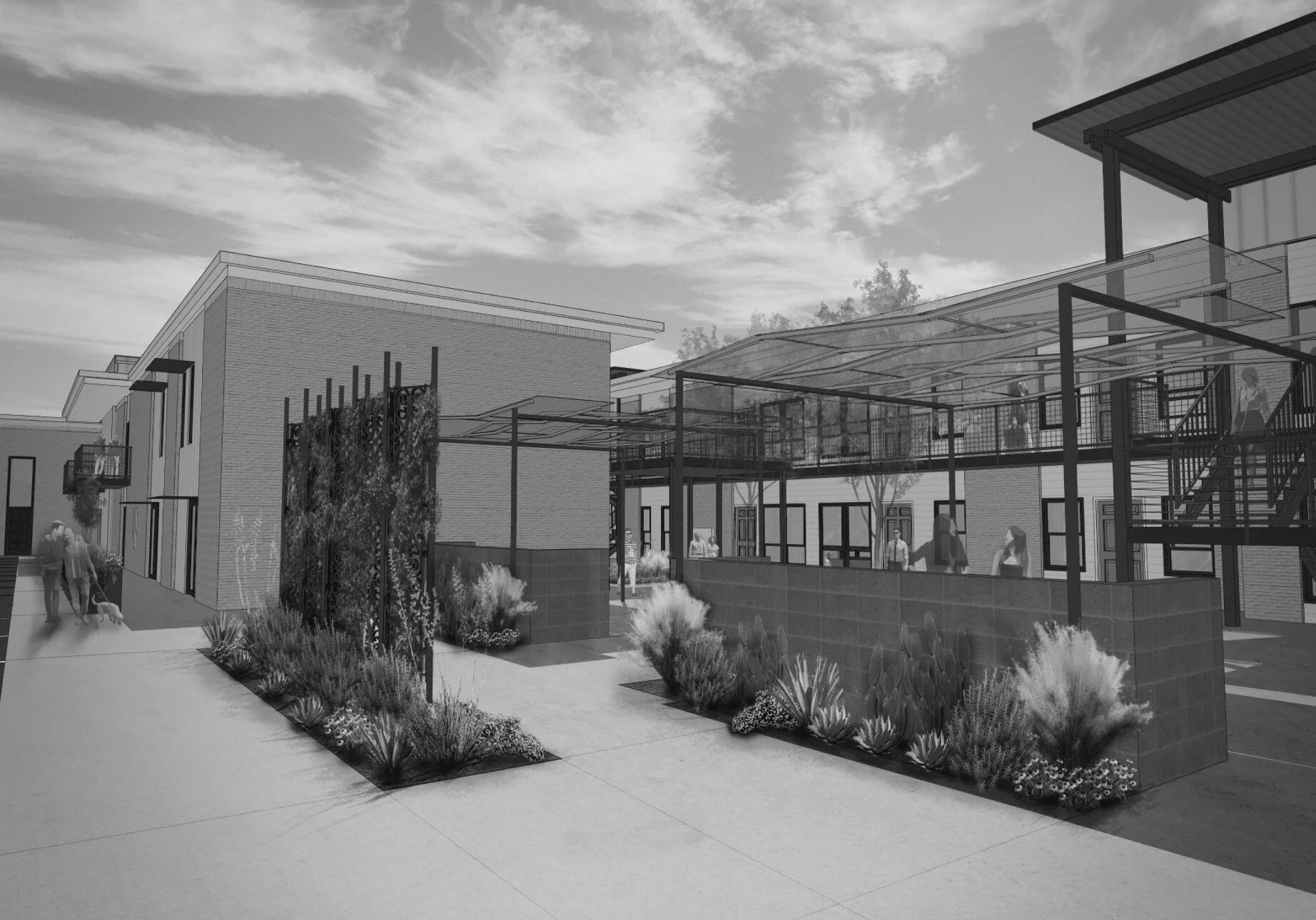 Multi - Family Complexes