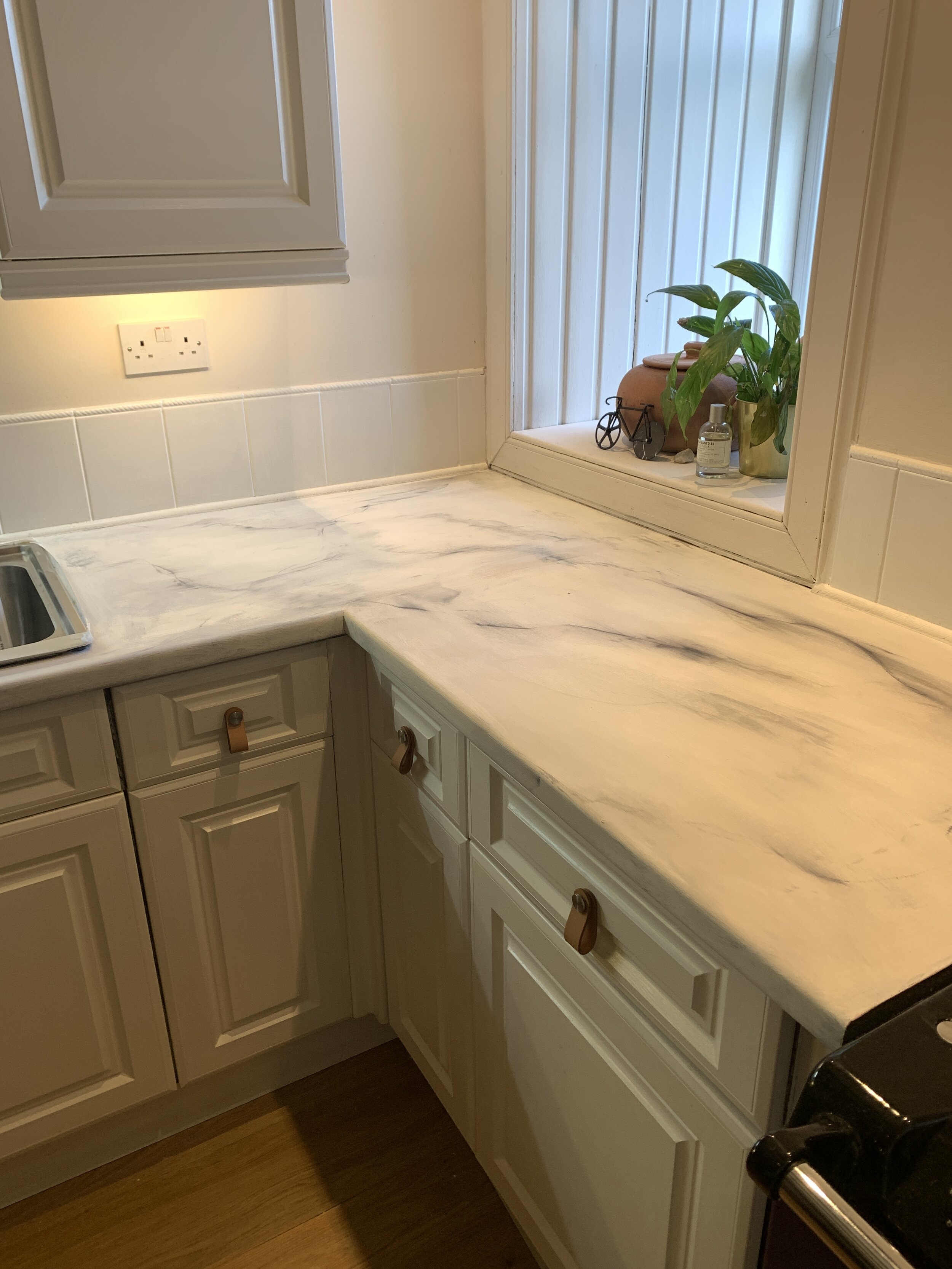 Faux marble