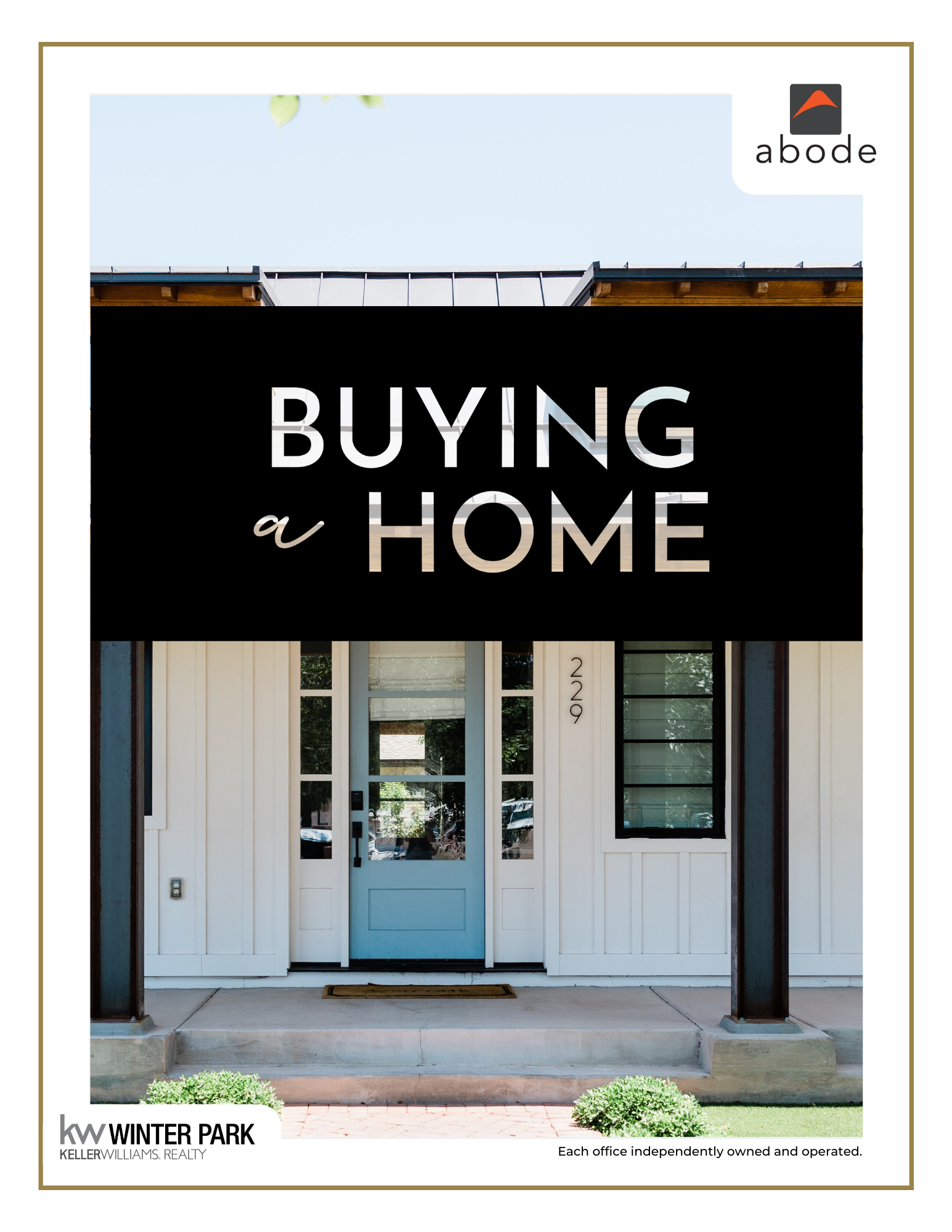 Abode Field Guide ABODE's Free Guides to Buy a Home or Sell a Home in Orlando, Winter ...