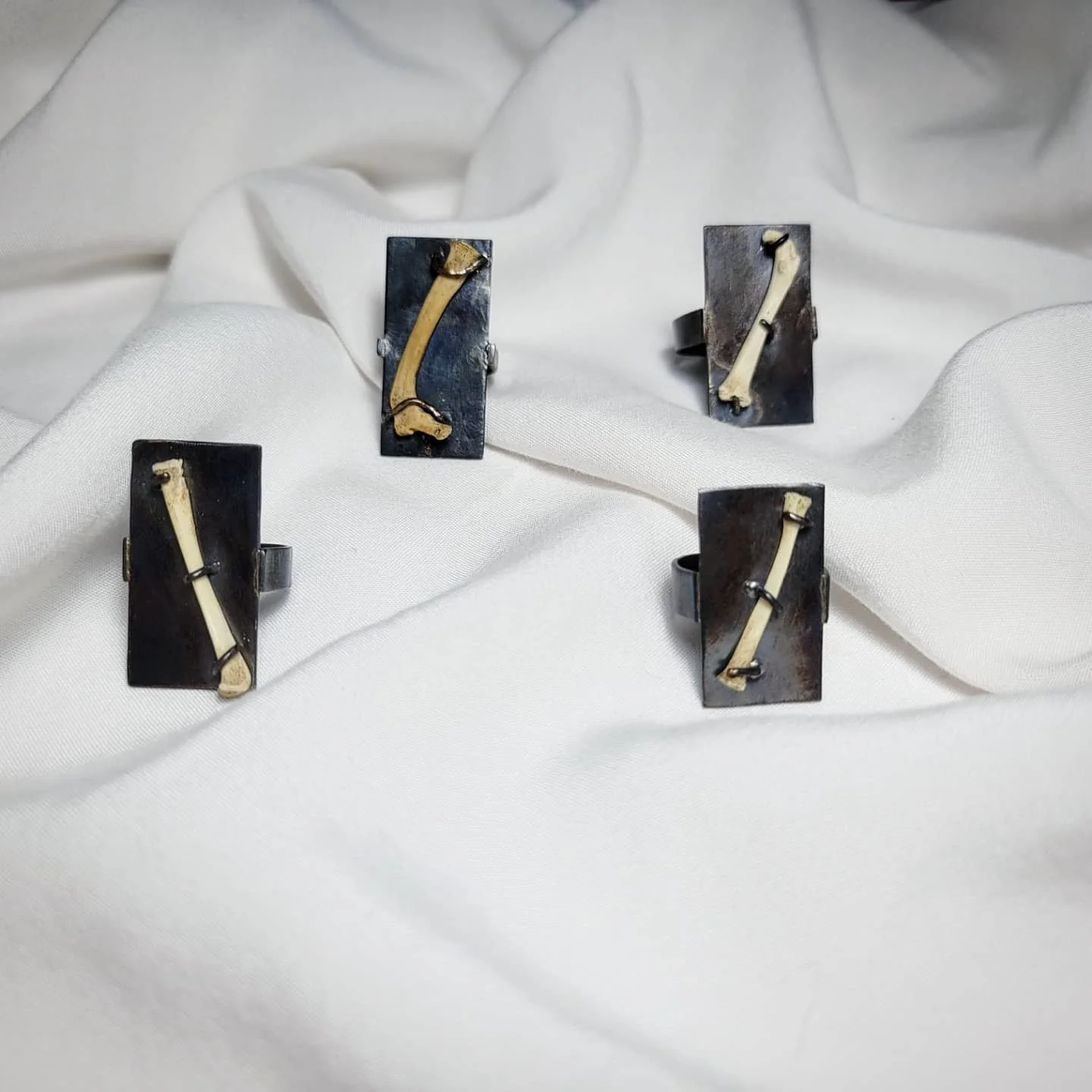 Copper, squirrel bones. Variety of sizes. $80.