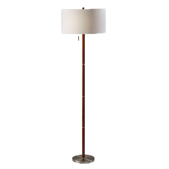 Wood Floor Lamp