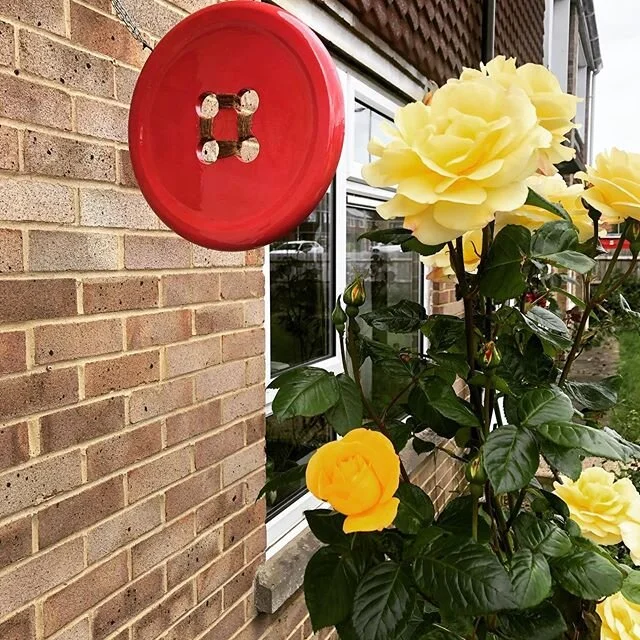 My buttons back &amp; shes had a glow up ✨✨#bigbutton #pinkbutton