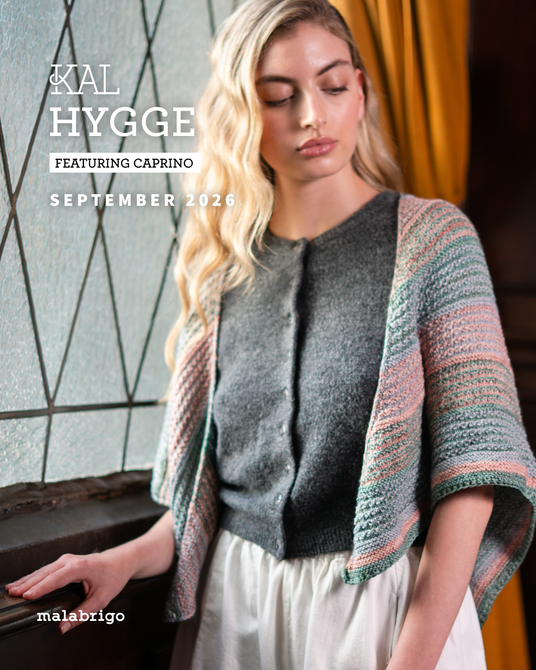 Hygge Shawl KAL: A Malabrigo Caprino Knit-Along