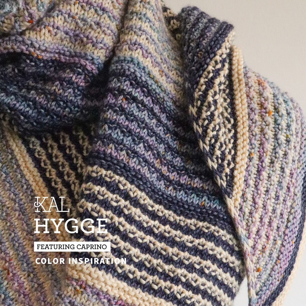 Hygge Shawl KAL: Our Team's Favorite Caprino Color Combinations