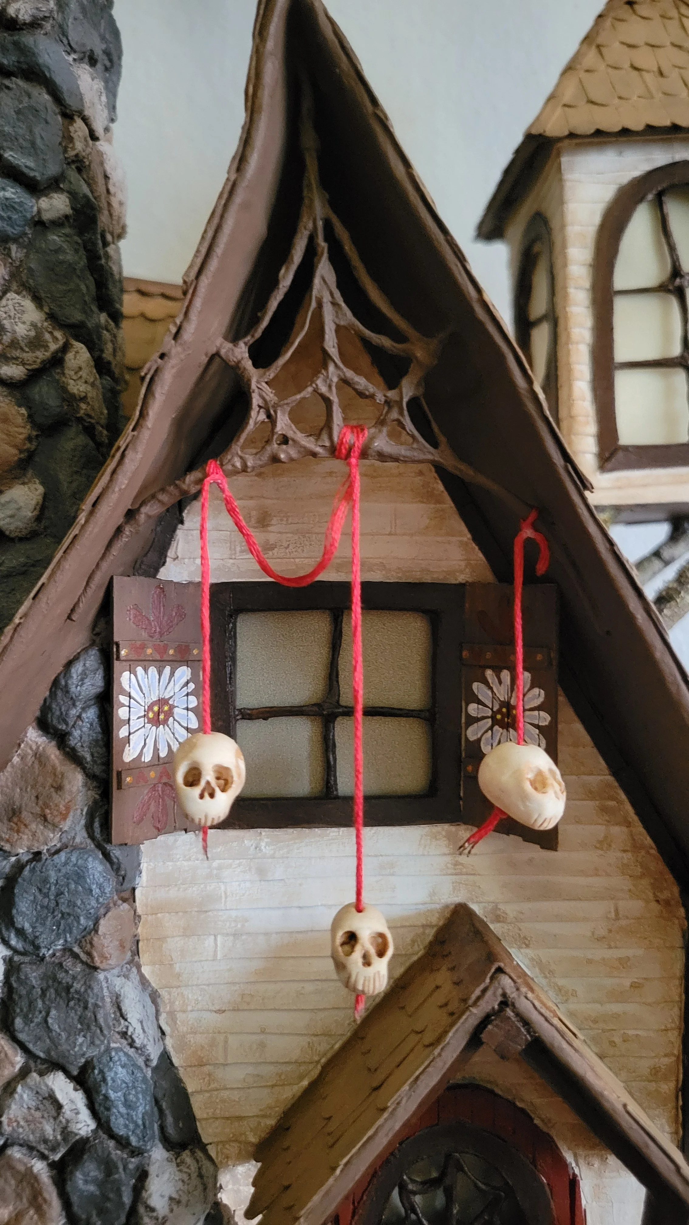 Baba Yaga's Hut - Papier-mache, natural materials, polymer clay - July 2026