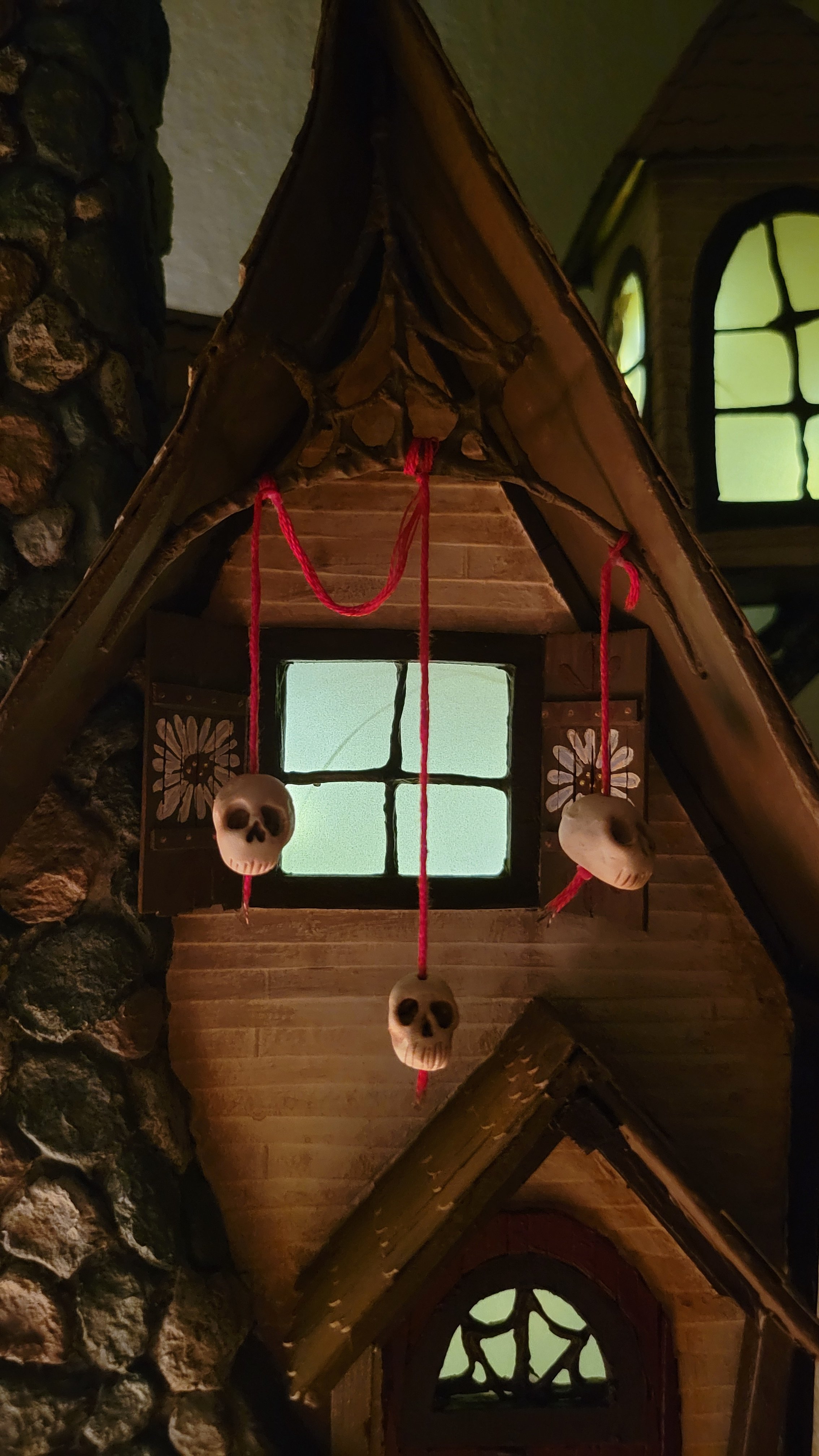 Baba Yaga's Hut - Papier-mache, natural materials, polymer clay - July 2026