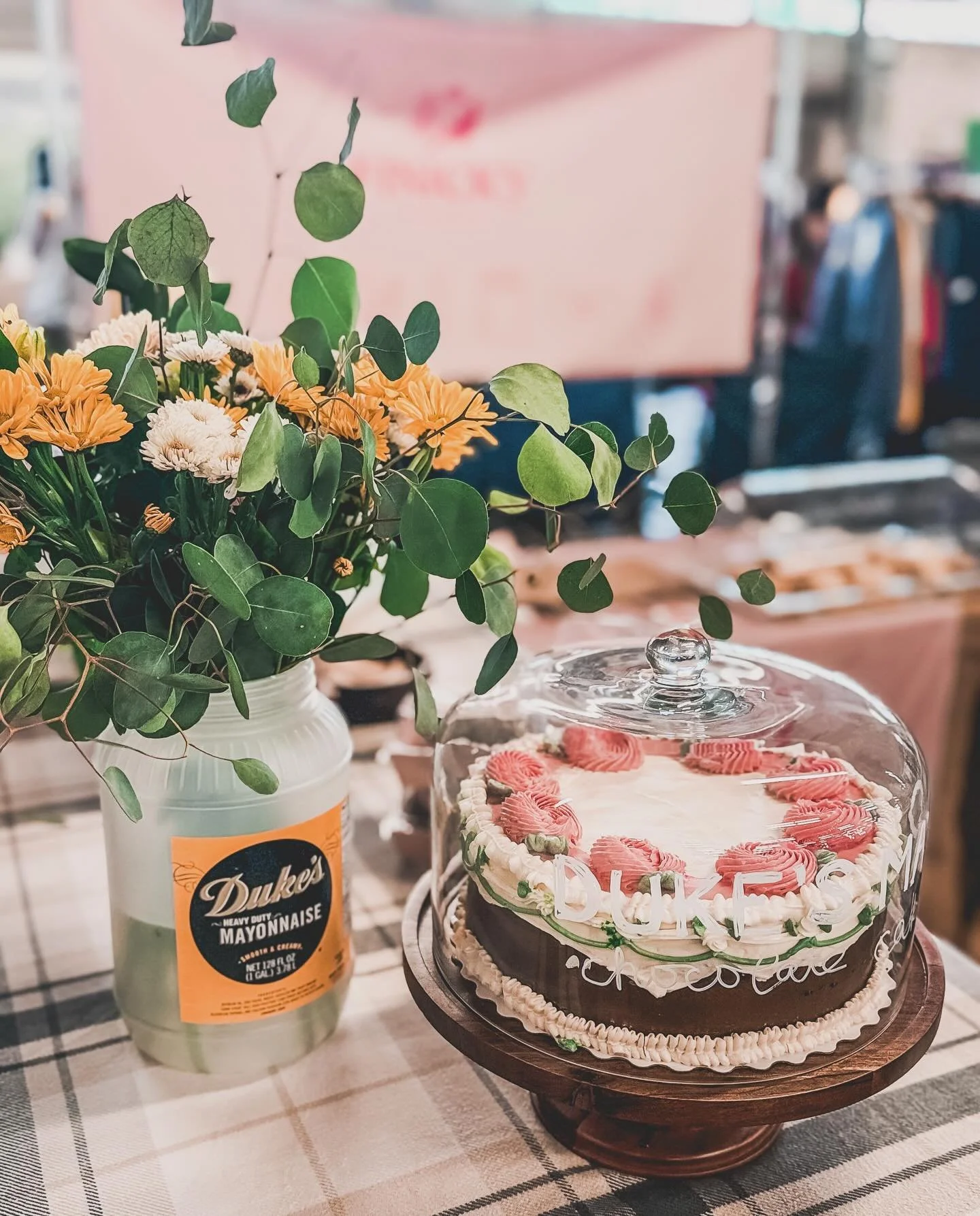 Don&rsquo;t be scared 💛🍰

My little cake baby is becoming your favorite, and we are thrilled! A huge thank you to @vtgclt for putting on a stellar market; we are honored to participate every year 🍰💛

My chocolate cake featuring @dukes_mayonnaise 