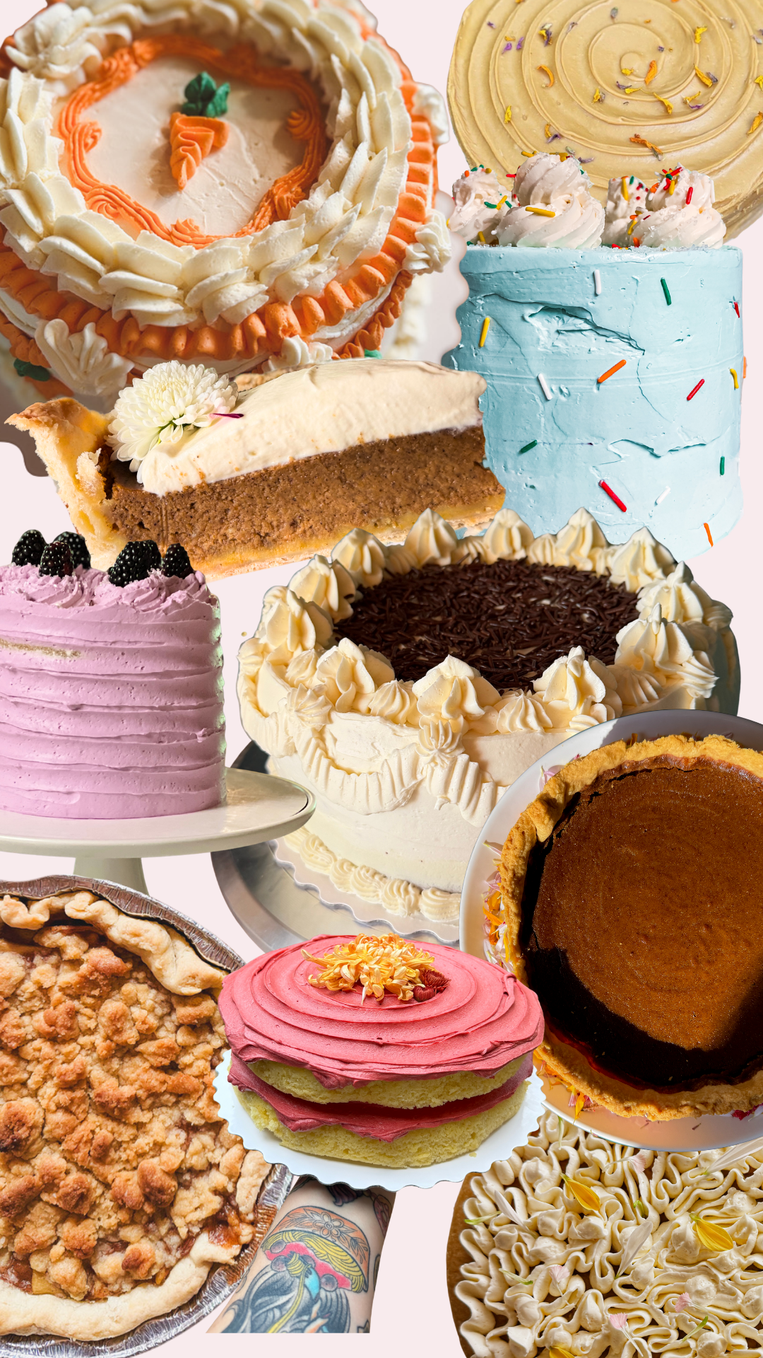 Whole Cakes & Pies