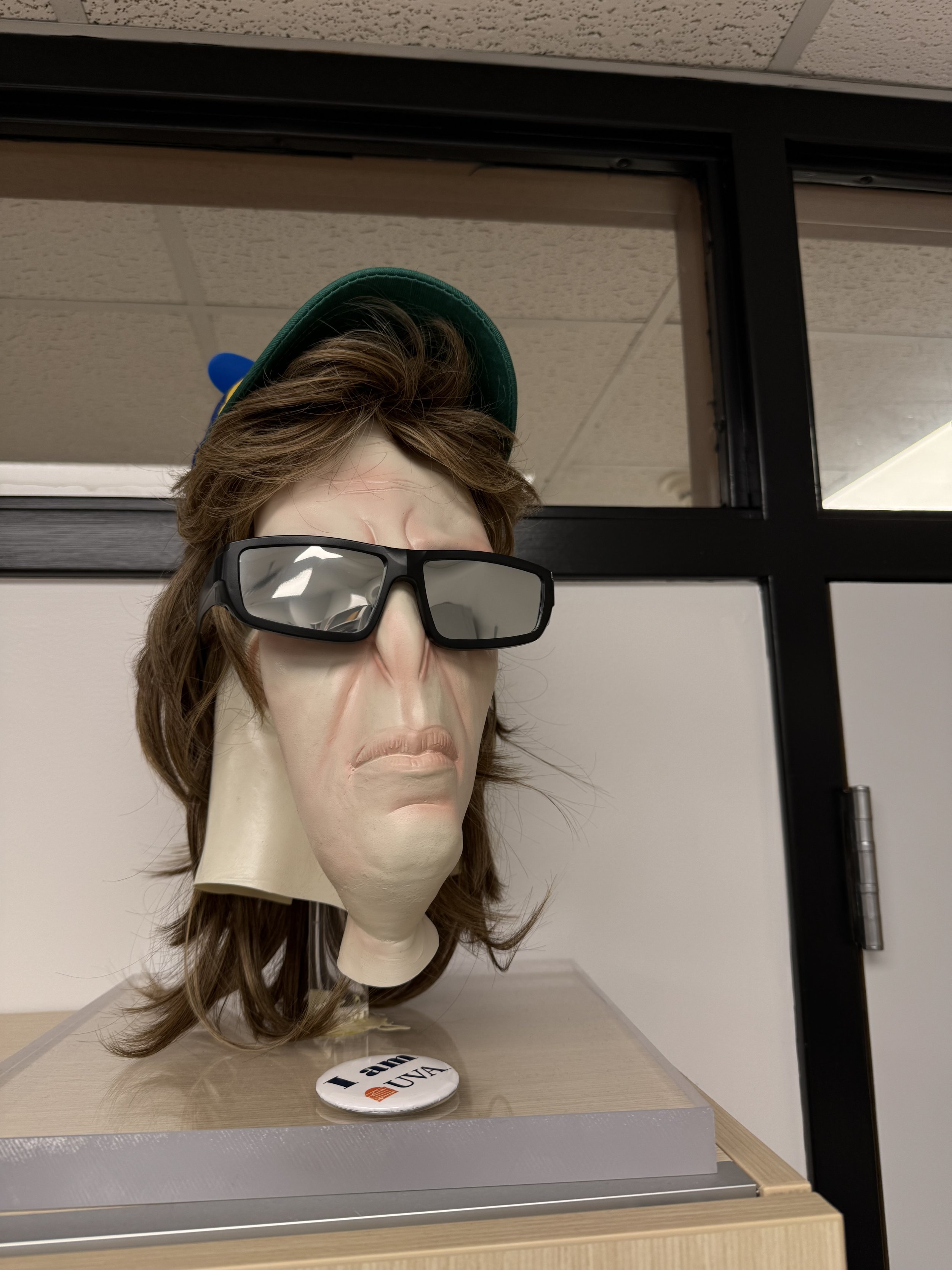Even creepy mullet voldemort wore proper eye protection