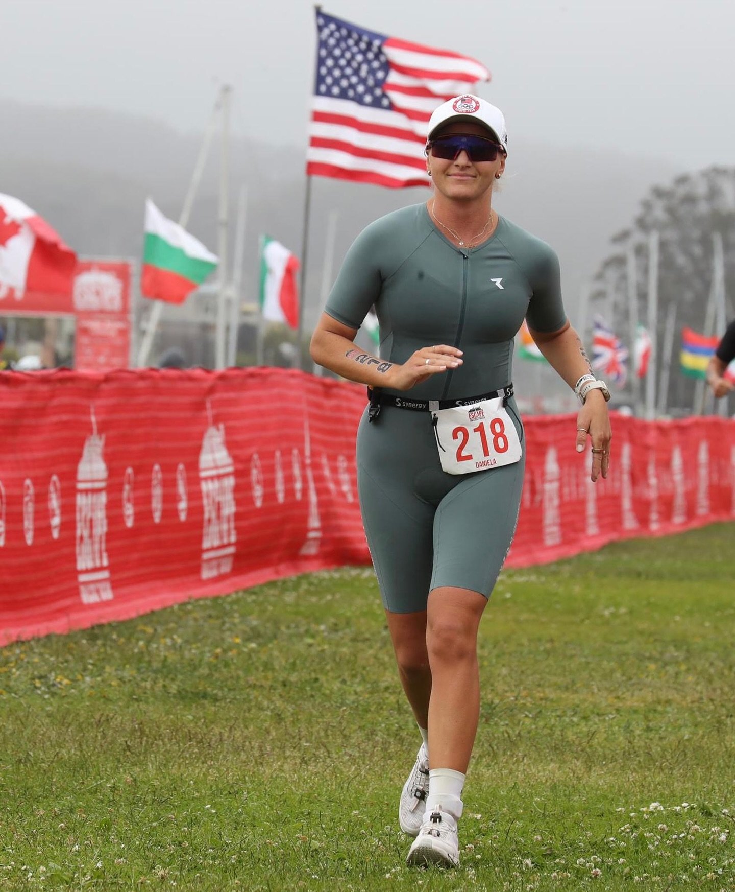 great use of free will 🔓 

A week ago I did the Escape From Alcatraz triathlon. It&rsquo;s such an iconic race &amp; it was wild to actually swim across that channel where I grew up kiting. 

It was a super gnarly &amp; cold 1.6 mile/2.6 km swim wit