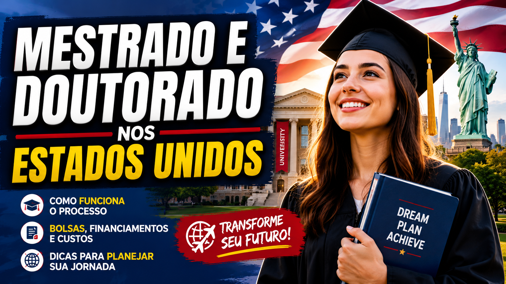 Mestrado e Doutorado nos Estados Unidos