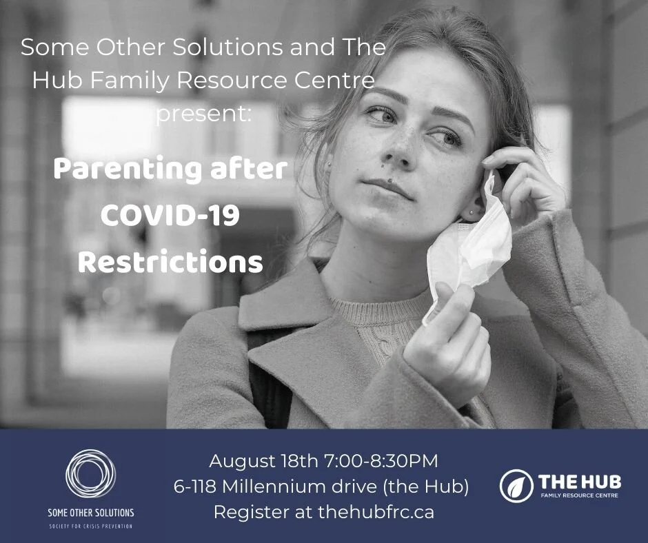 Parenting after COVID-19 Restrictions (partnership with The Hub)