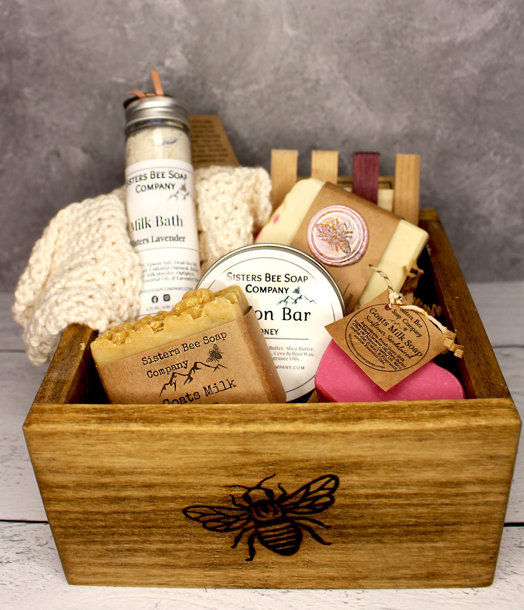 Sisters Bee Soap Company Full Medium Gift Box
