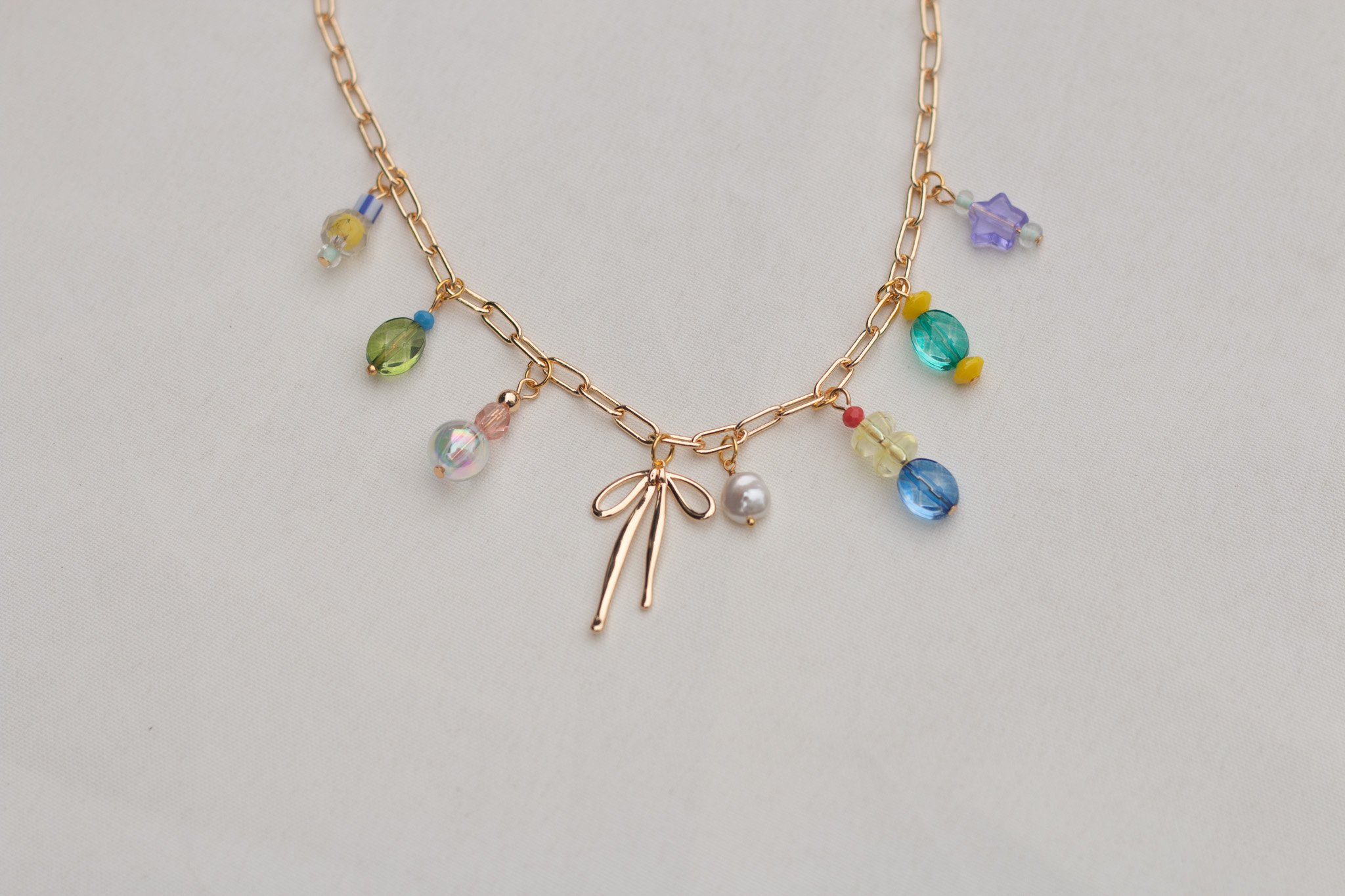 Jewel Charm Necklace