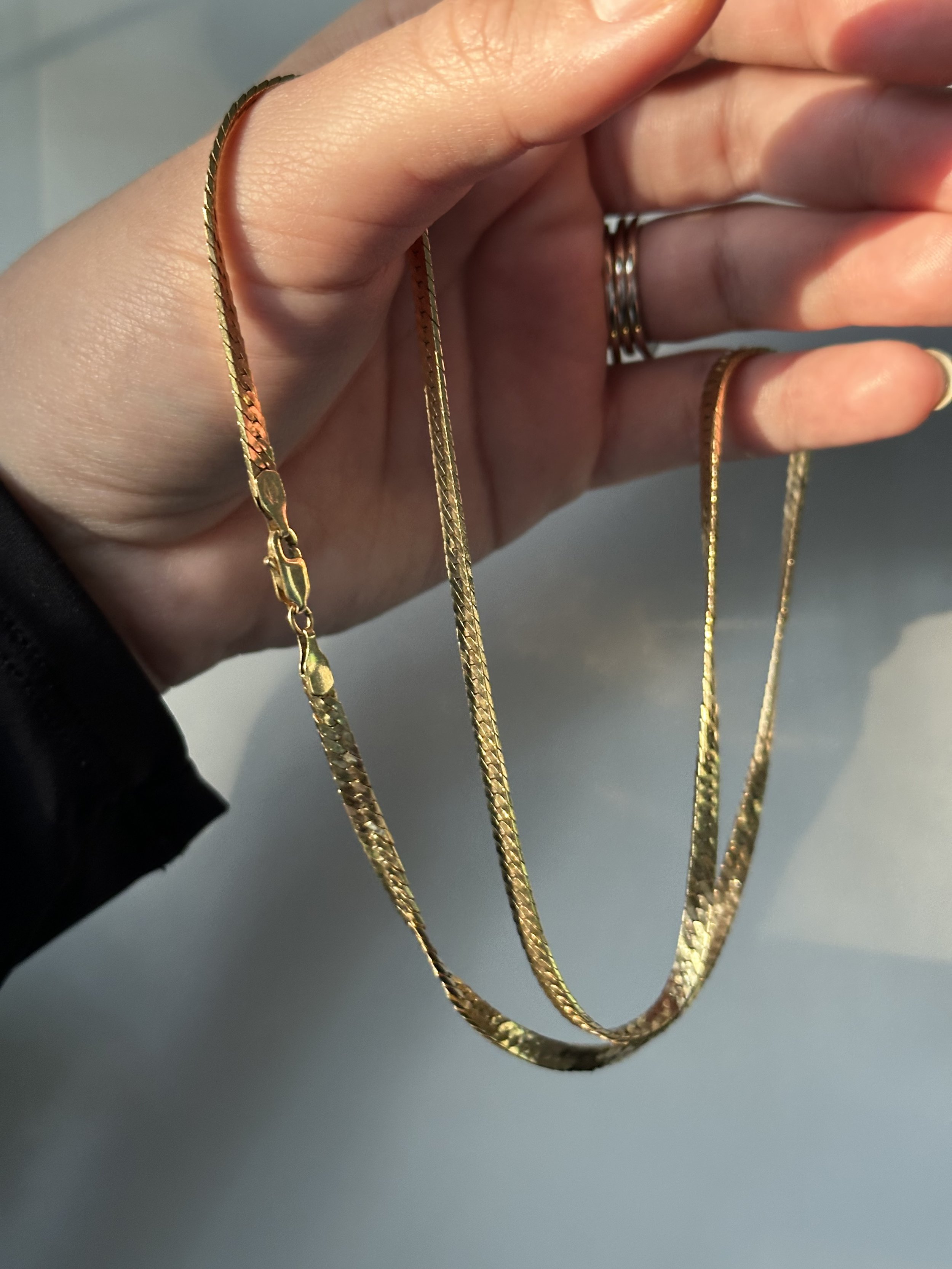 Vintage series 4 :: herringbone chain (b)