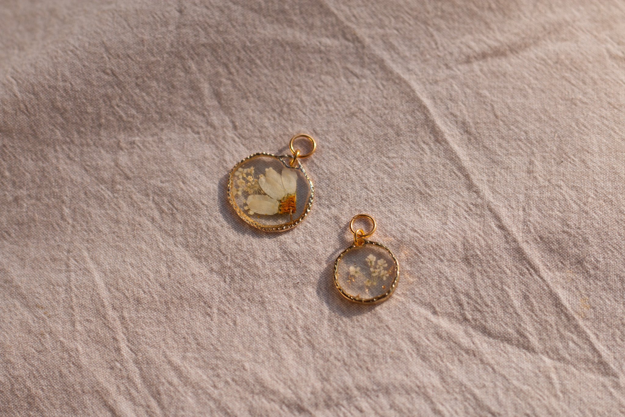 Resin Flower Charms