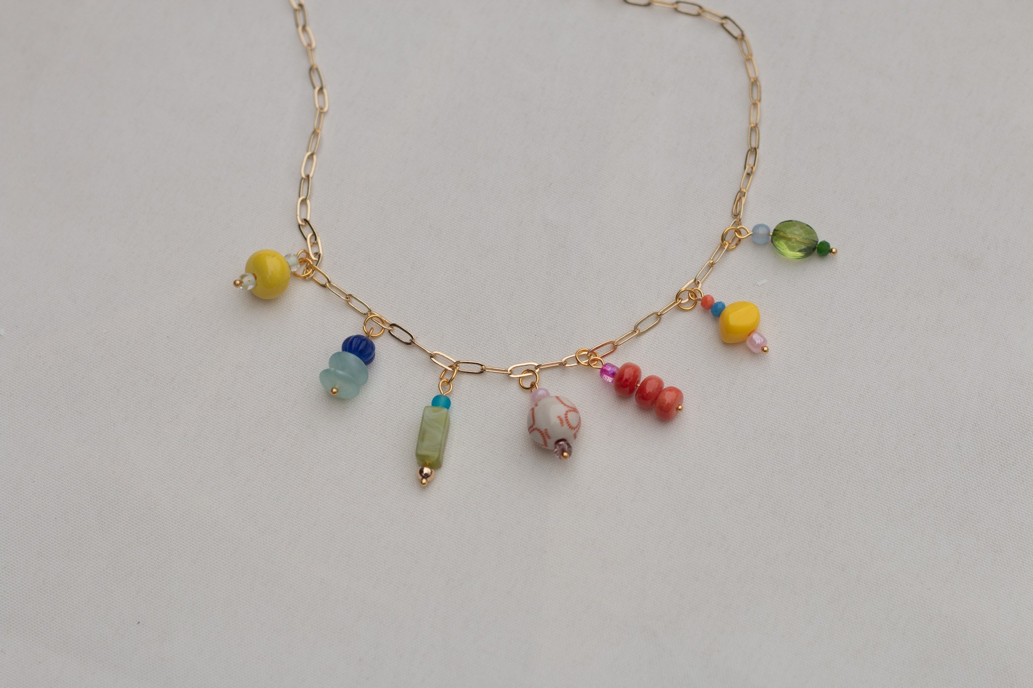 Kaleidoscopic Charm Necklace