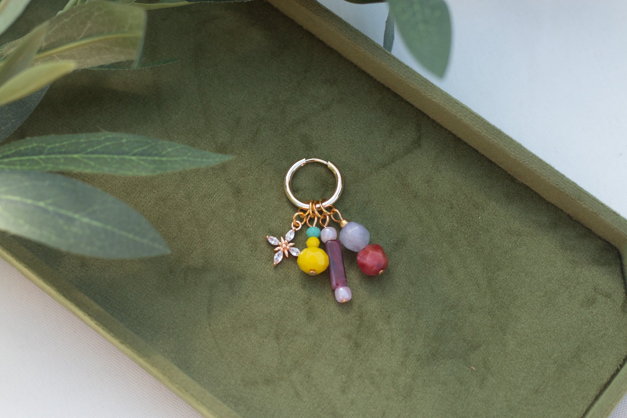 Summer Days Charmed Hoop