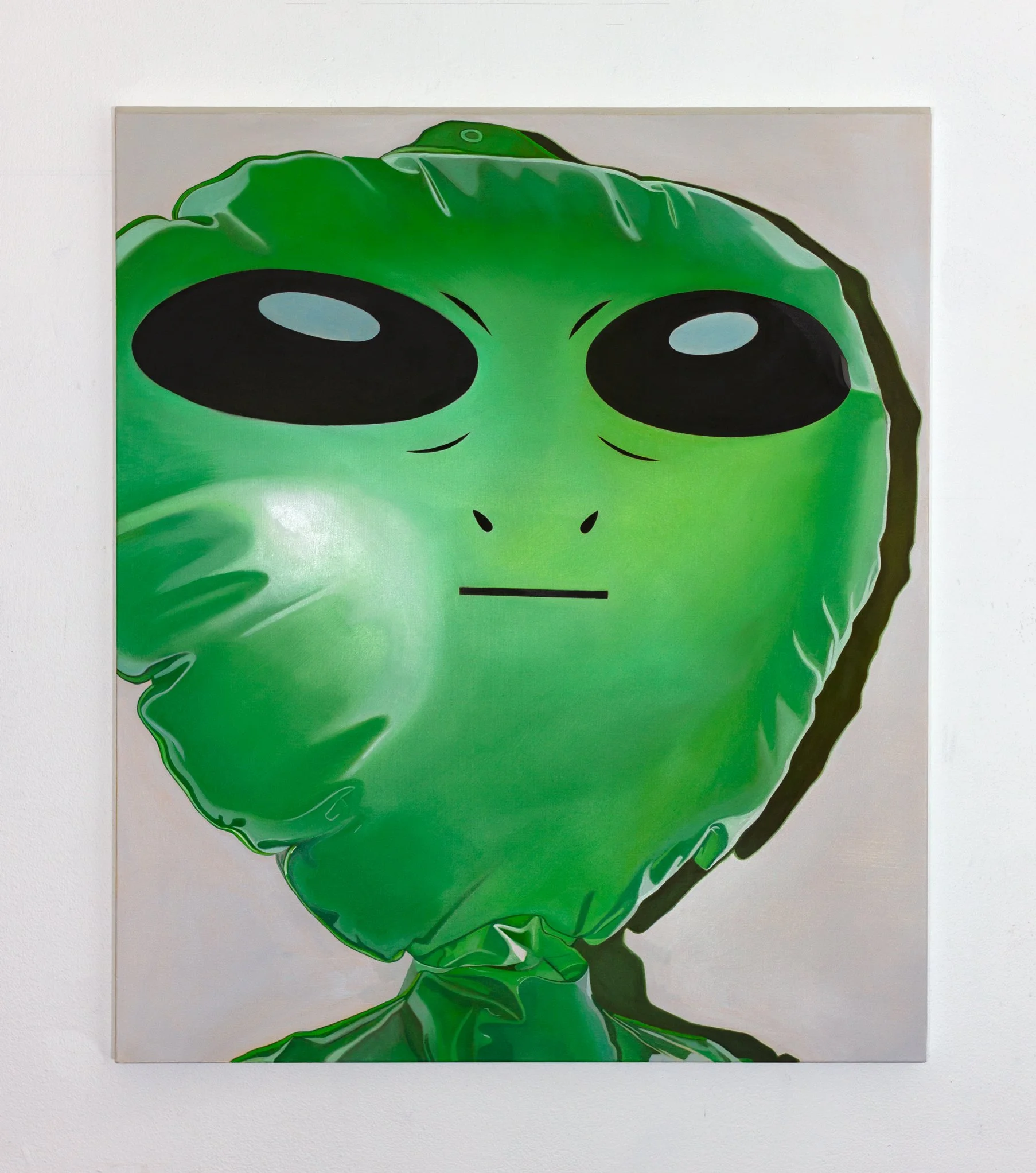  Inflatable Alien II  Oil on canvas  70 × 60 cm   