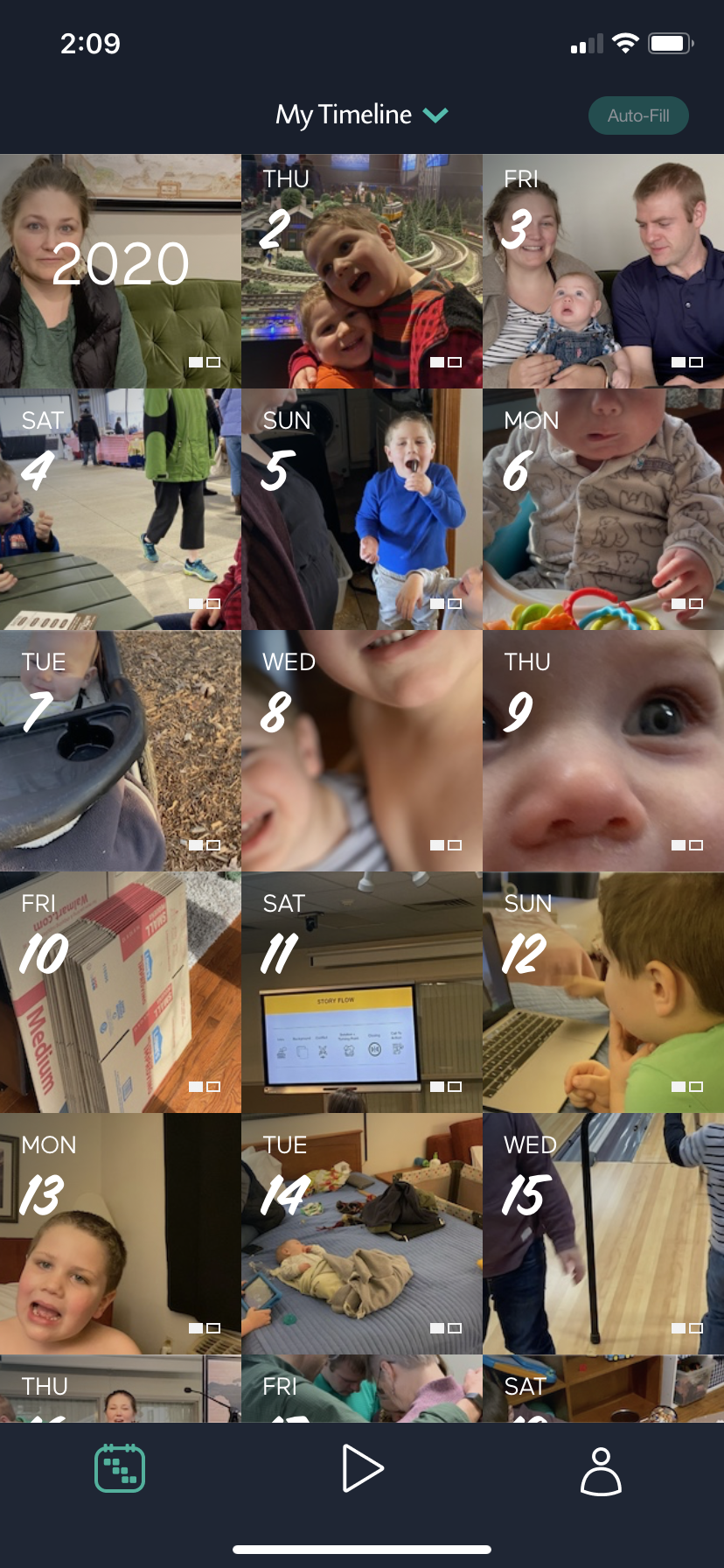 Video - 1 Second Everyday 2020 pt 1 - Jan through April