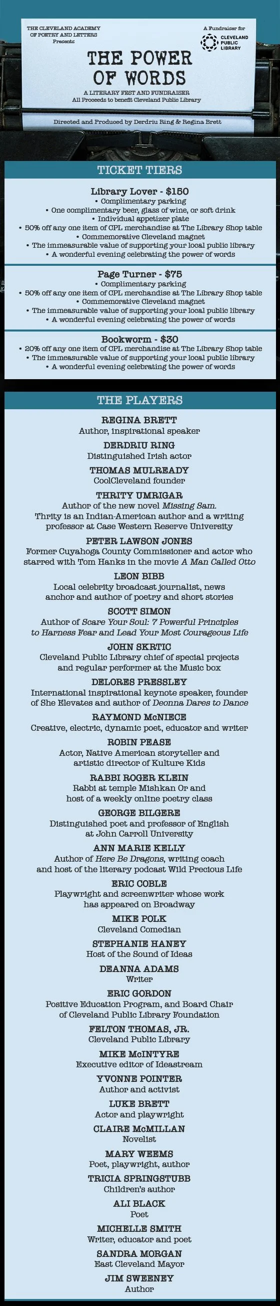 Power Of Words at the Music Box